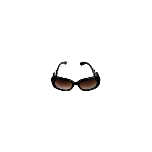 Prada Brown Tortoise Baroque Sunglasses