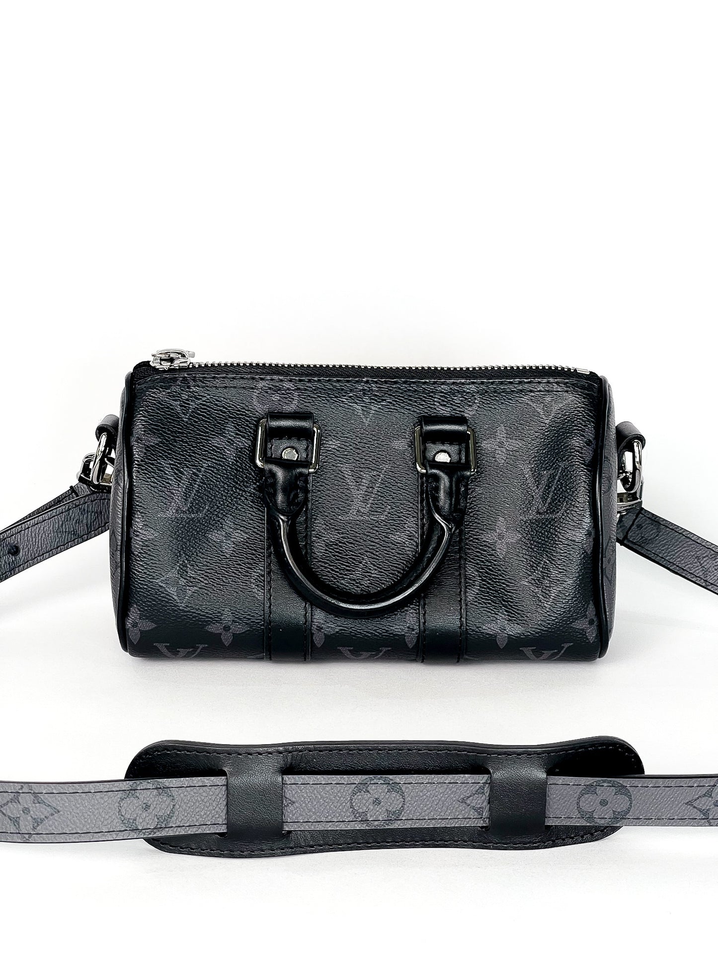 Louis Vuitton Keepall XS Monogram Eclipse Reverse Black