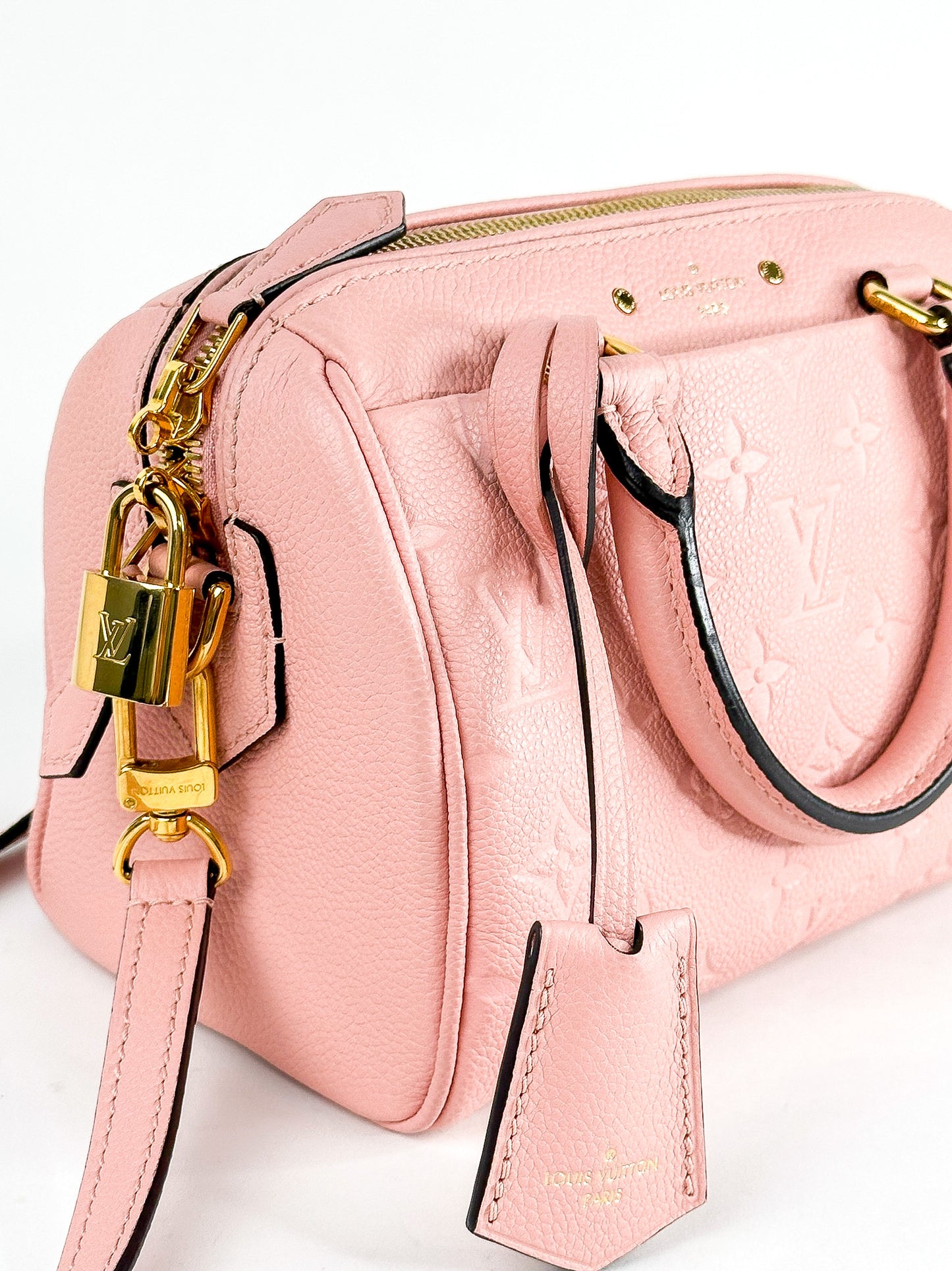 Louis Vuitton Speedy 20 Empreinte Pink