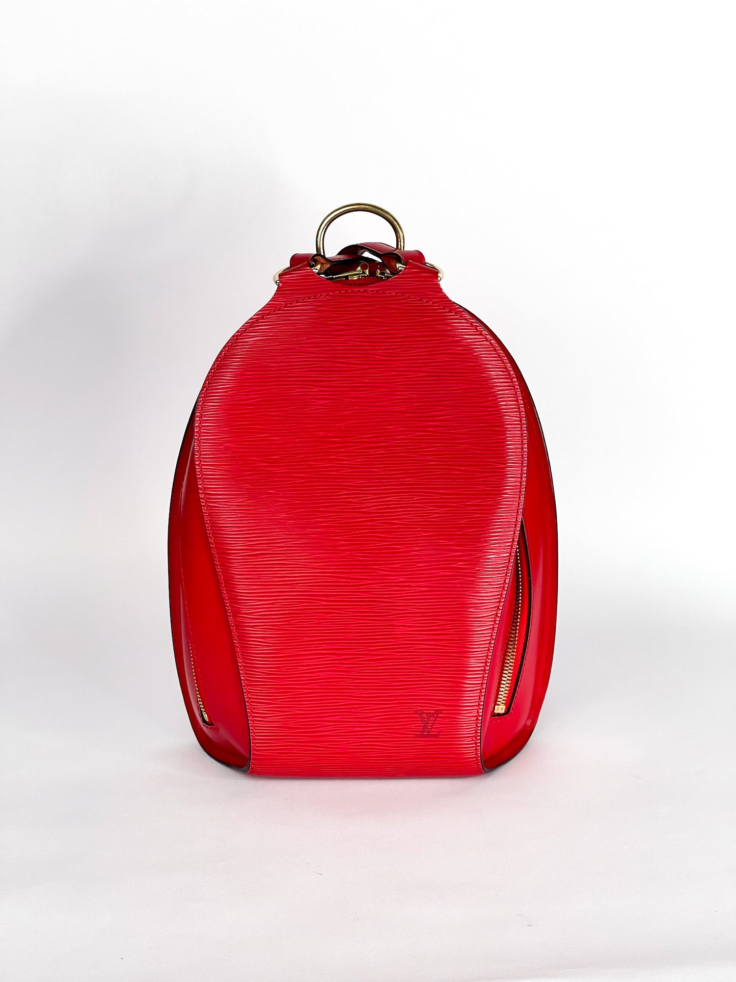 Louis Vuitton Epi Mabillon Backpack Red