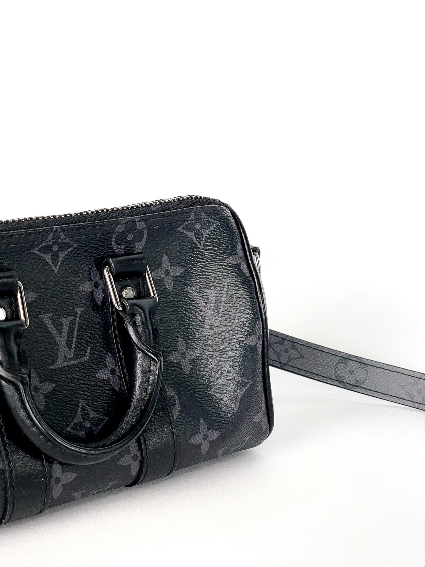 Louis Vuitton Keepall XS Monogram Eclipse Reverse Black