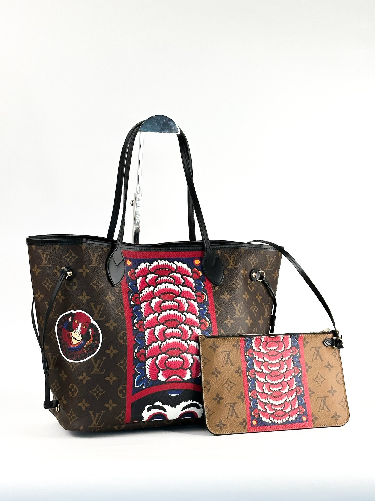 Louis Vuitton Limited Edition Kabuki Neverfull MM