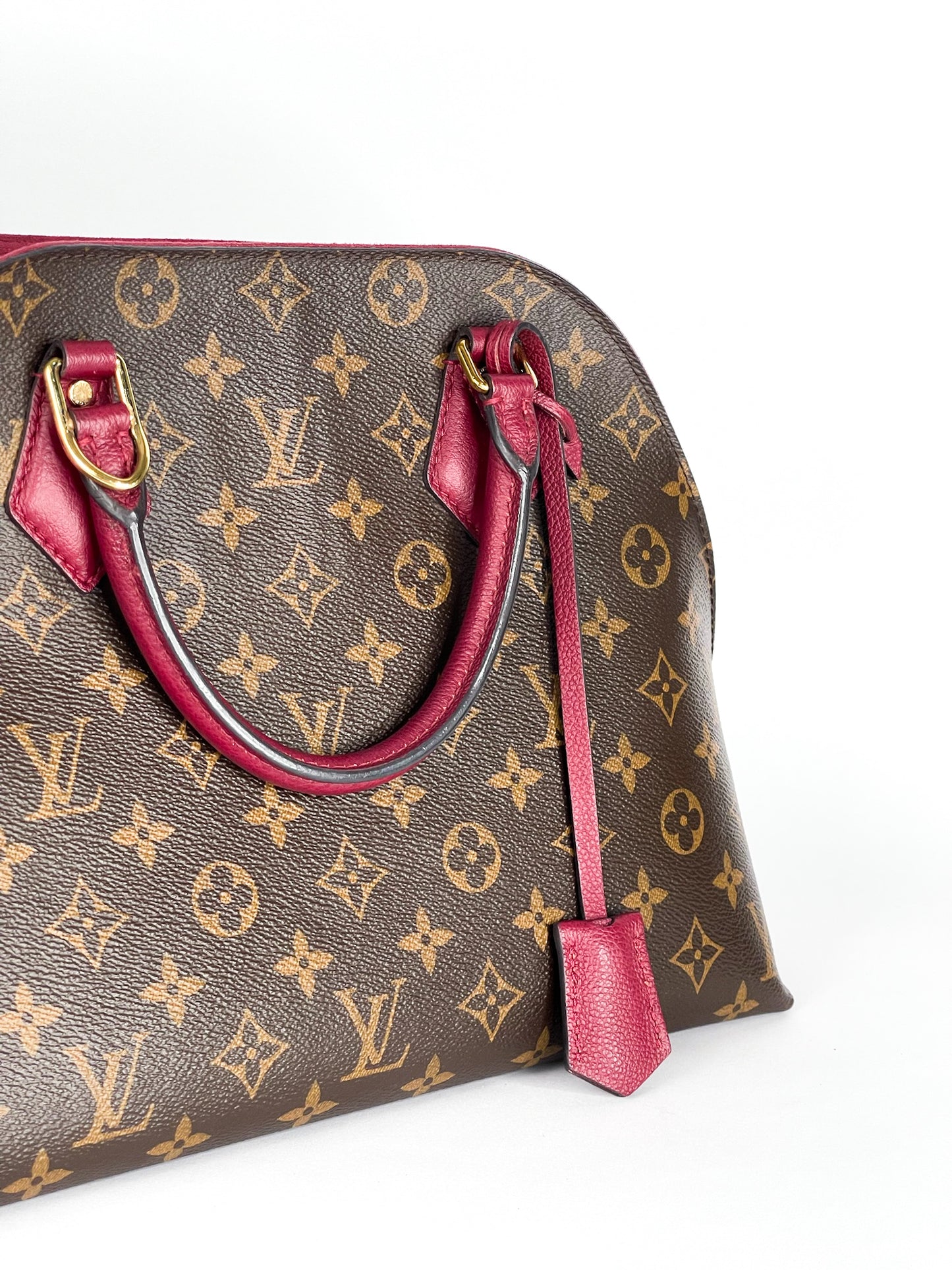 Louis Vuitton Burgundy Monogram Canvas Alma B'N'B Bag