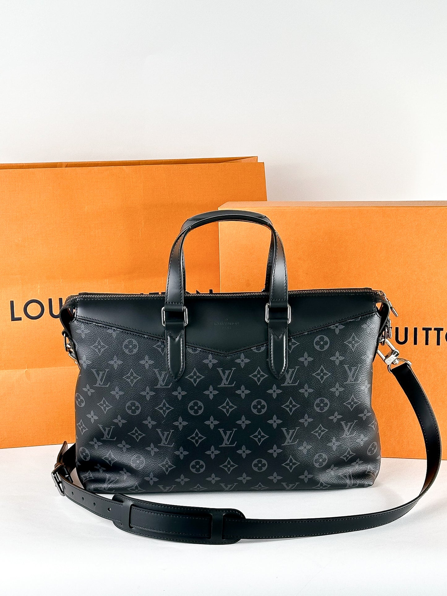 Louis Vuitton Monogram Eclipse Explorer Briefcase