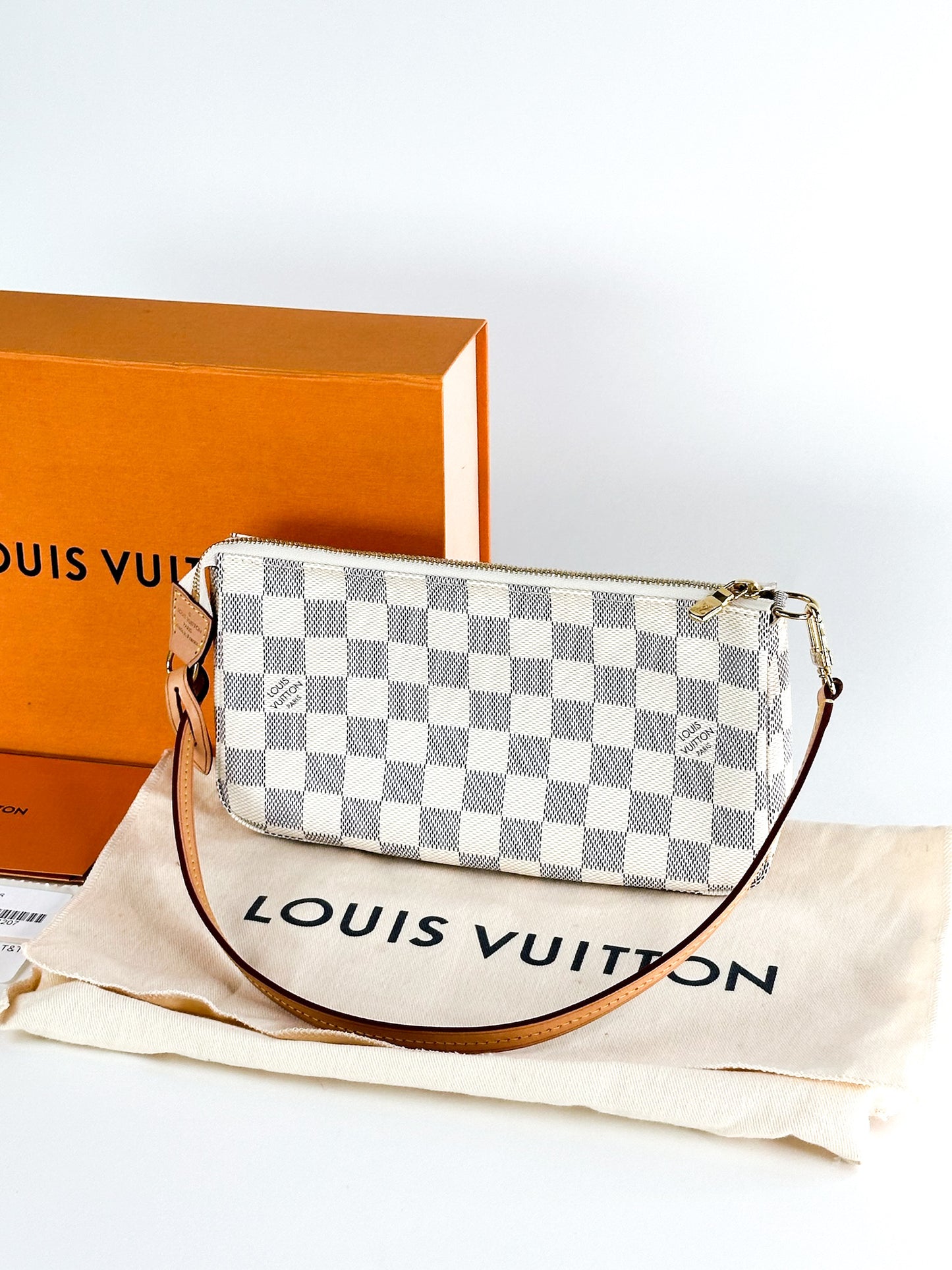 Louis Vuitton Damier Azur Pochette Accessories