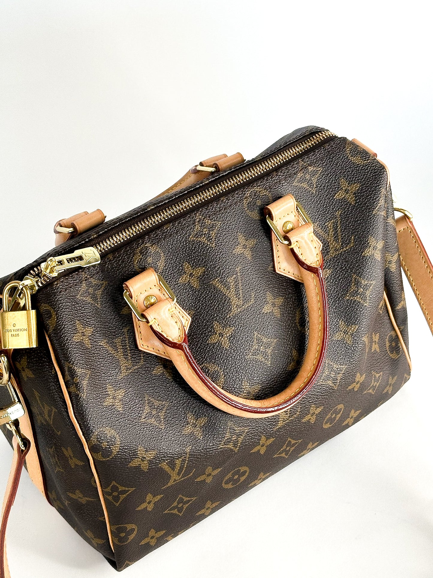 Louis Vuitton Monogram Speedy Bandouliere 25