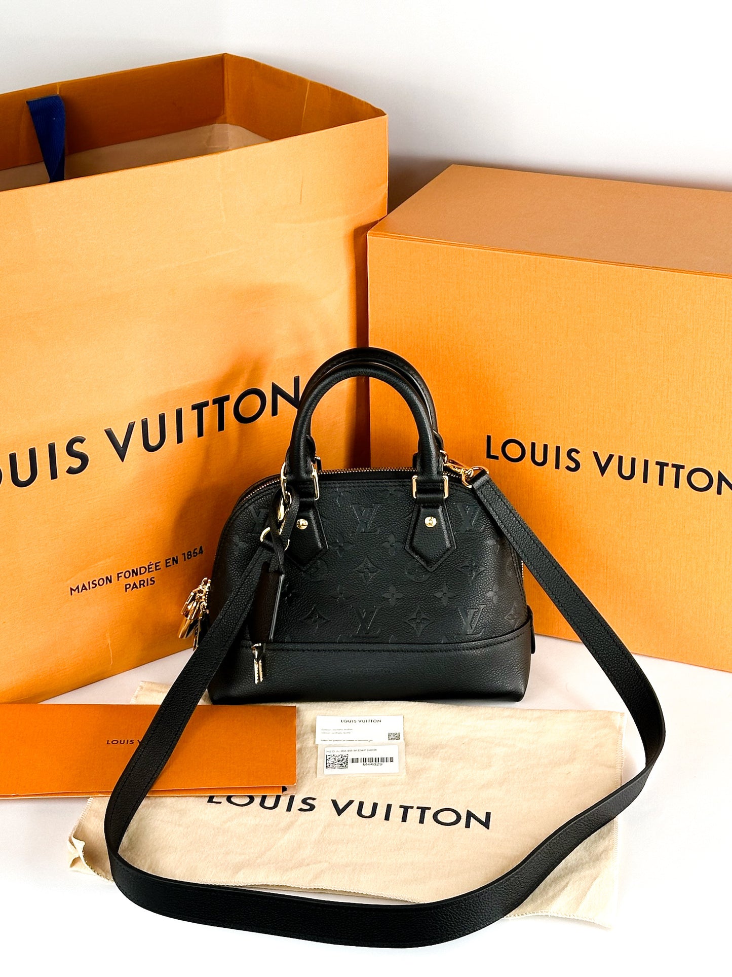 Louis Vuitton Neo Alma BB Empreinte Leather