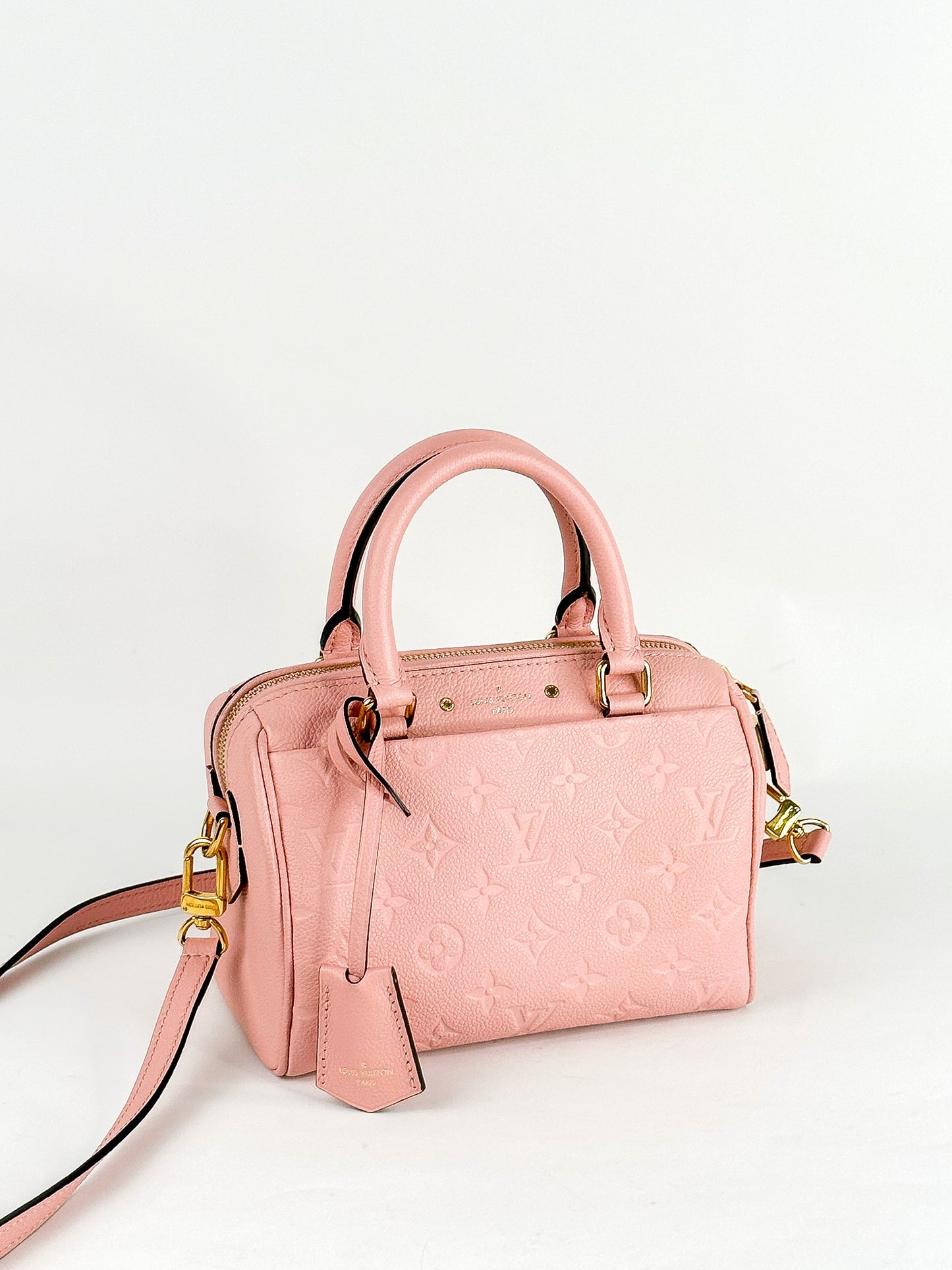 Louis Vuitton Speedy 20 Empreinte Pink