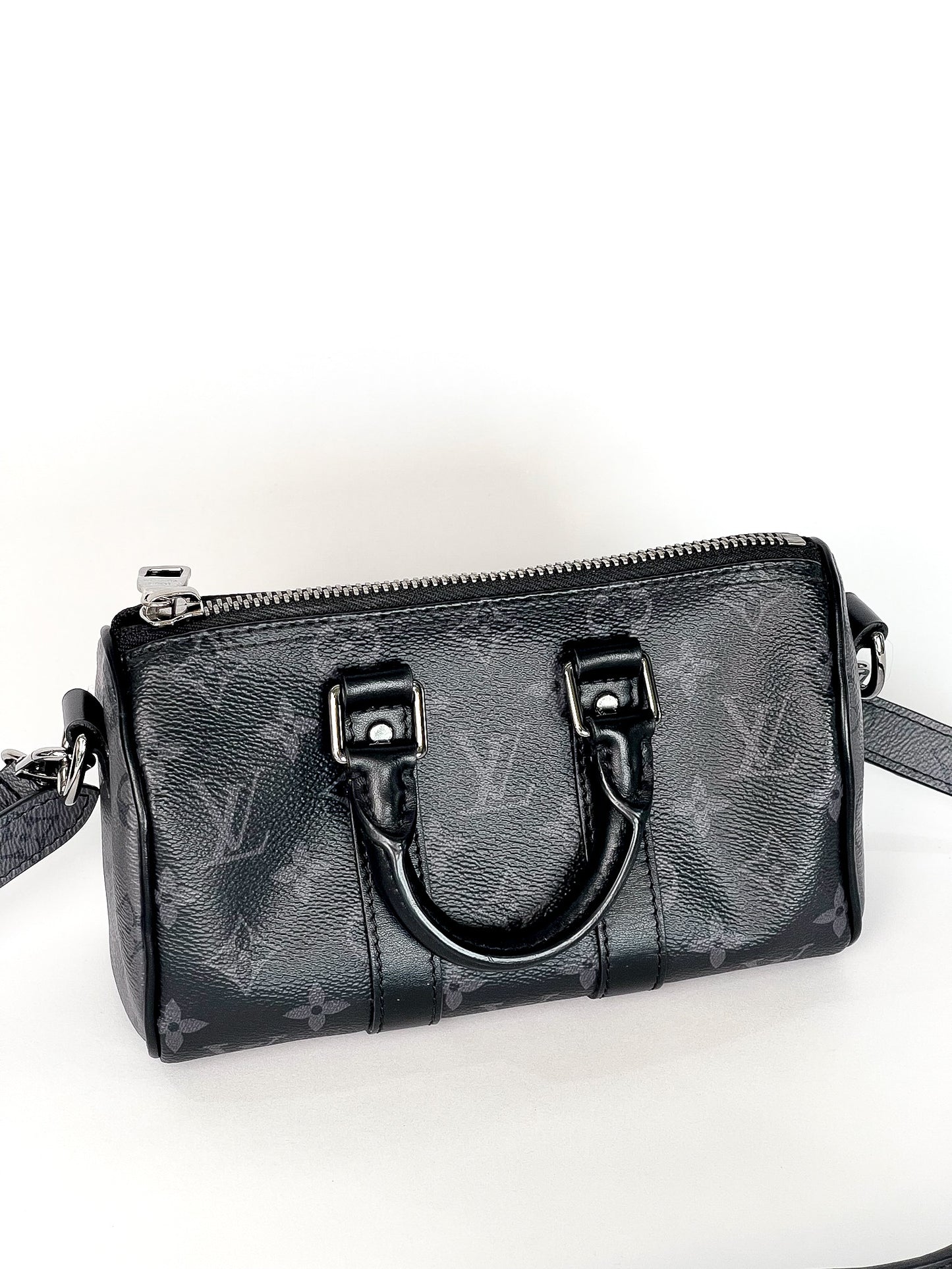 Louis Vuitton Keepall XS Monogram Eclipse Reverse Black