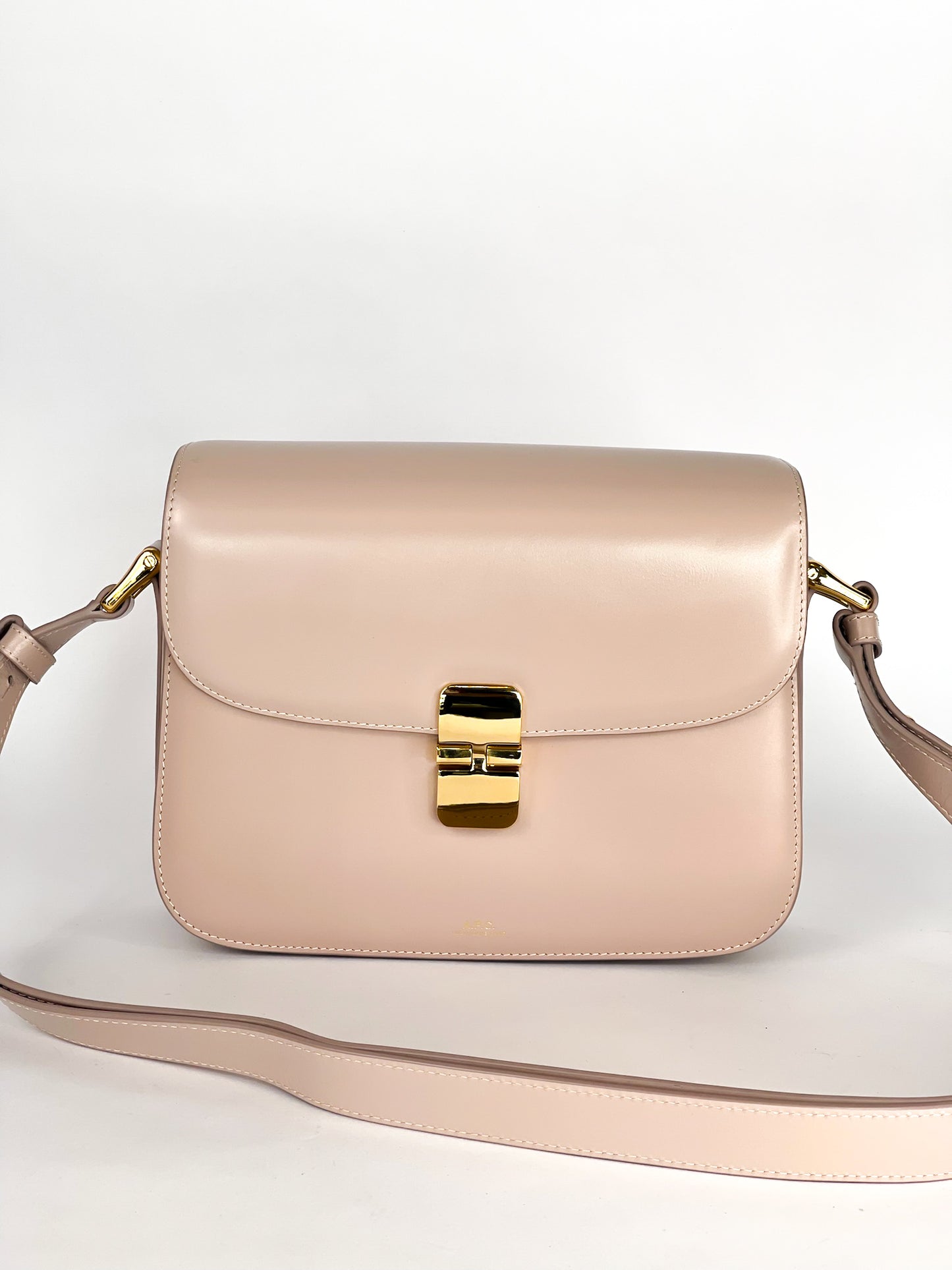 A.P.C. Grace Shoulder Bag Dusty Pink