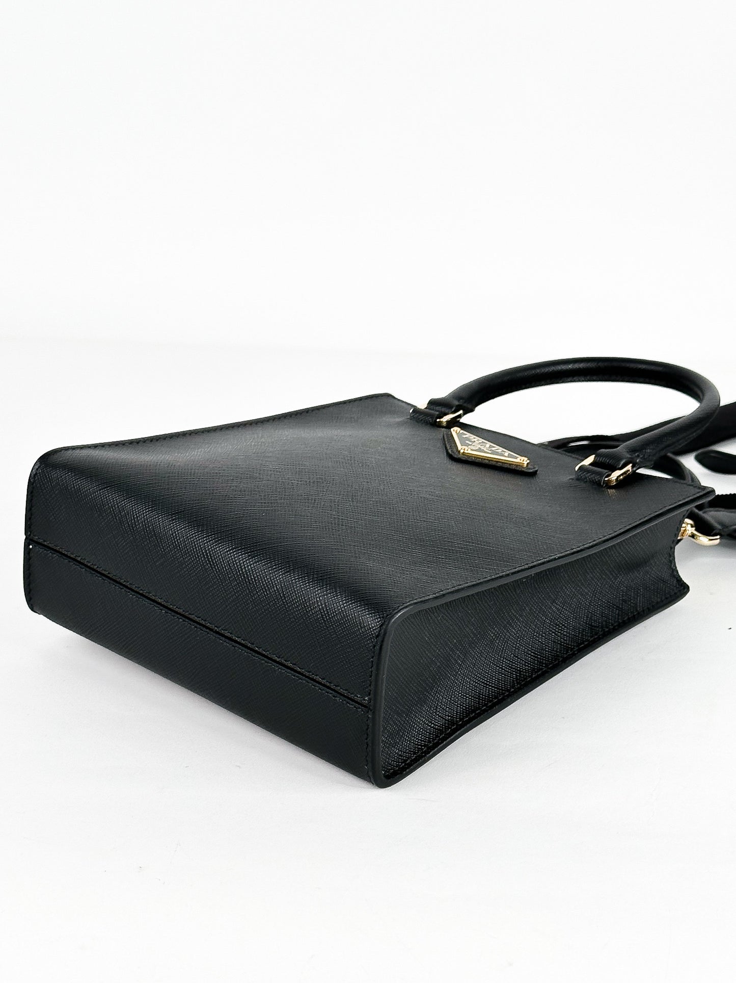 Prada Small Top Handle Bag in Saffiano Leather