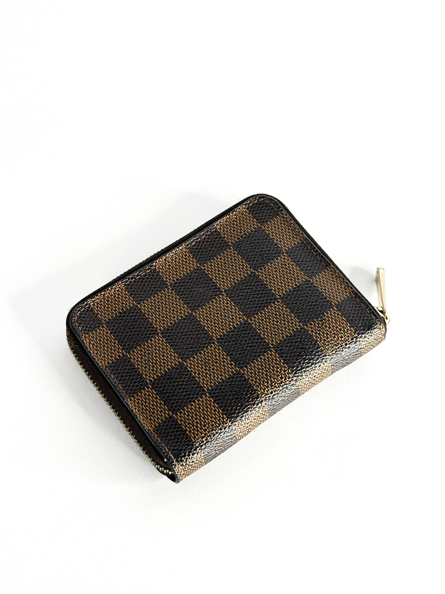 Louis Vuitton Damier Ebene Canvas
Zippy Coin Purse