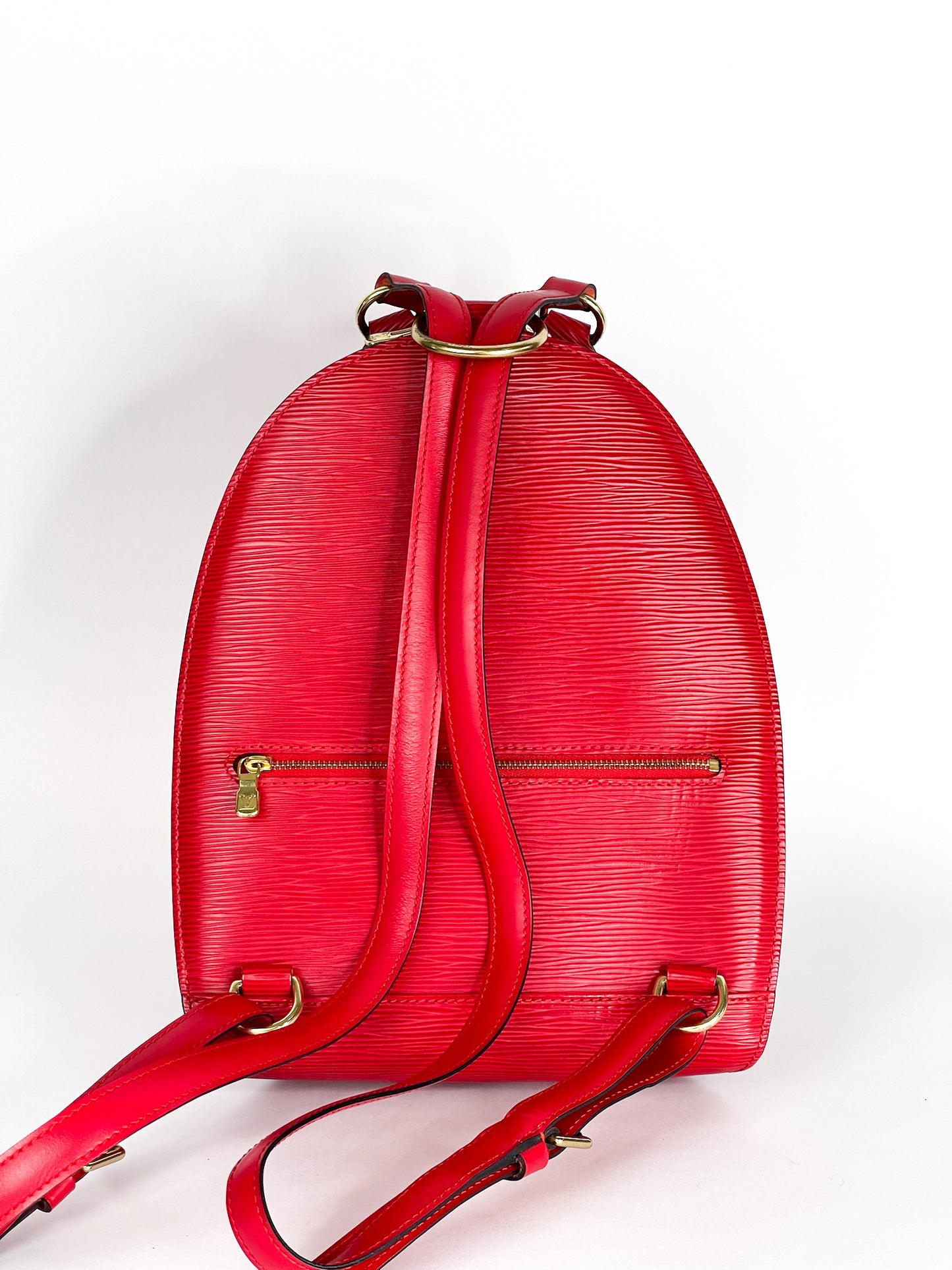 Louis Vuitton Epi Mabillon Backpack Red