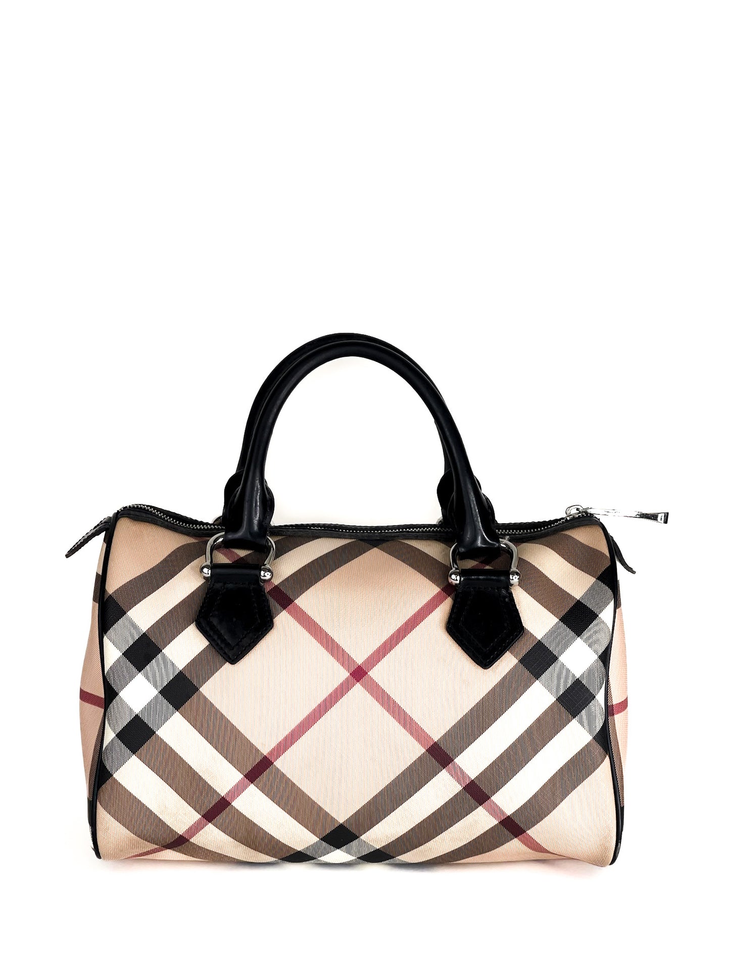 Burberry Nova Check Boston Bag