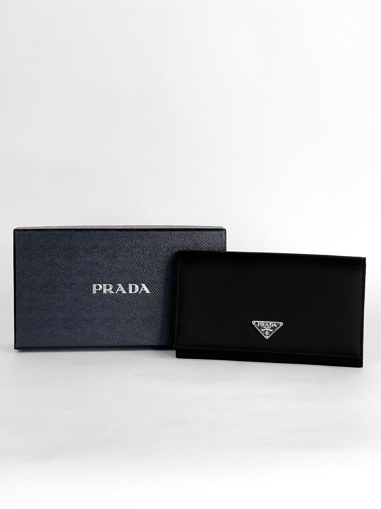 Prada Tessuto Nylon Long Wallet