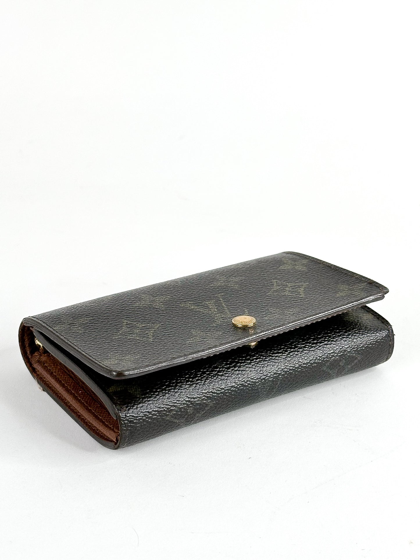 Louis Vuitton Monogram Porte Monnaie Tresor Wallet