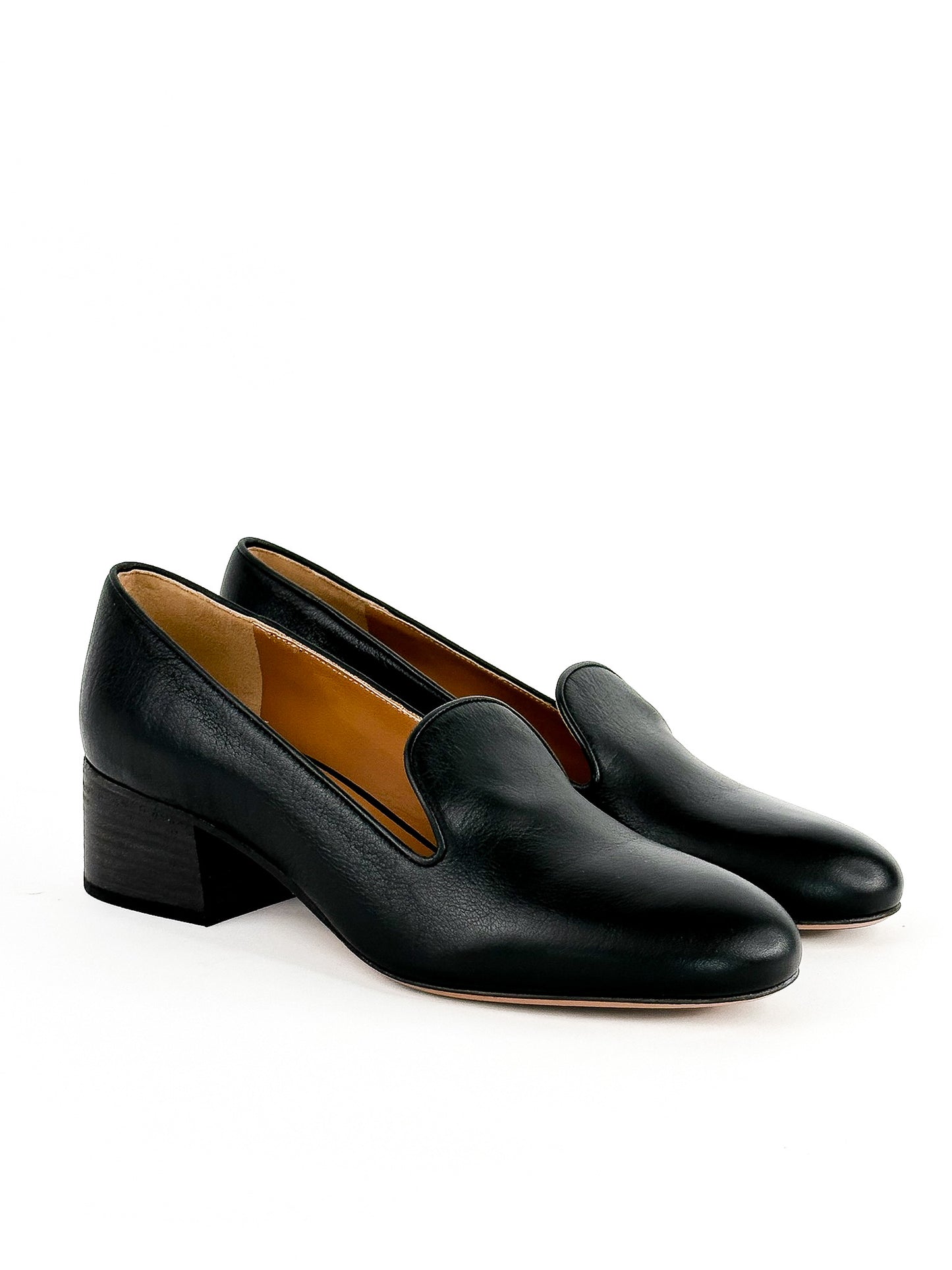 Chloe Uniform Black Loafers Size 36.5