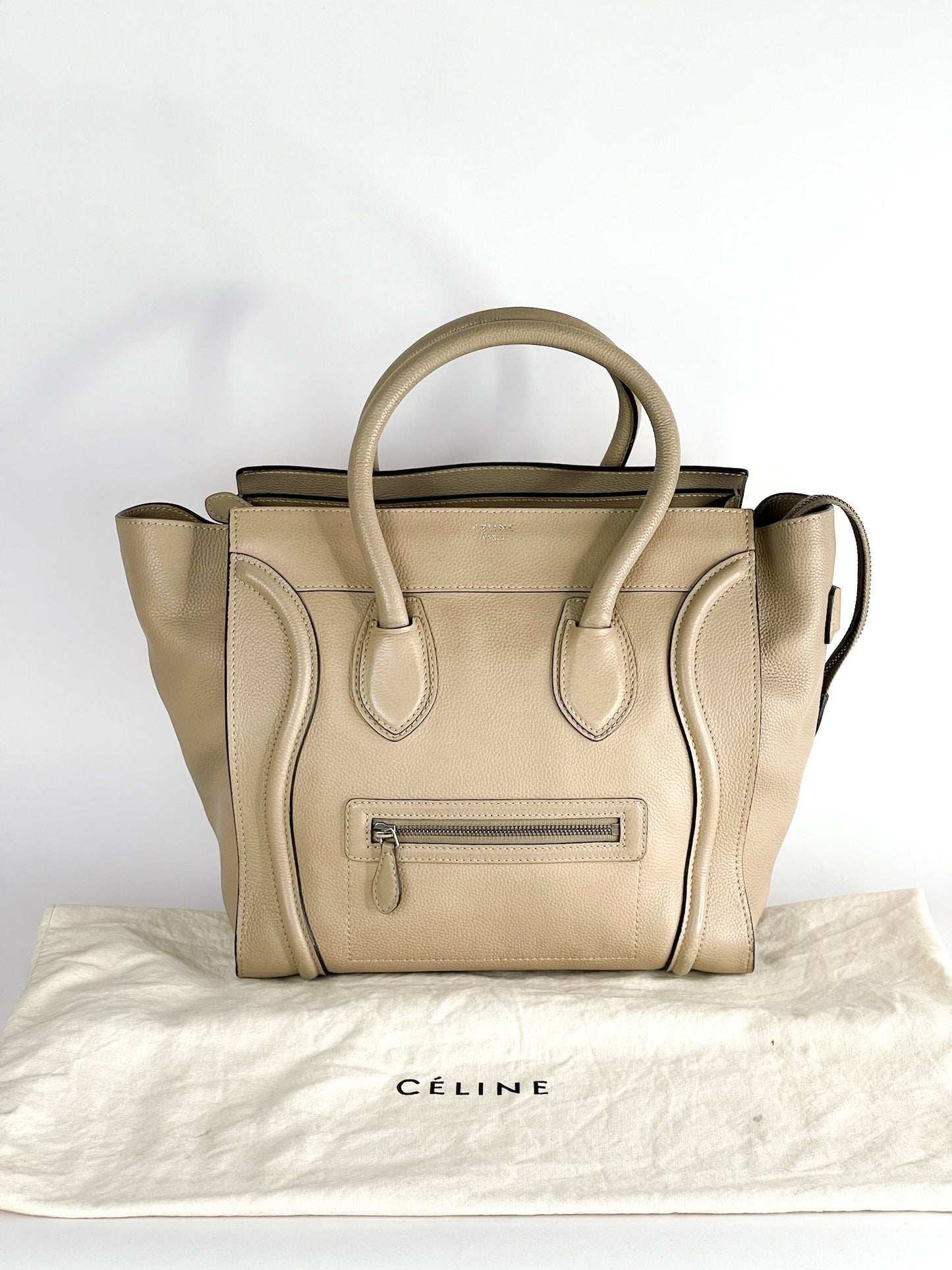 Celine Luggage Mini Shopper Handbag