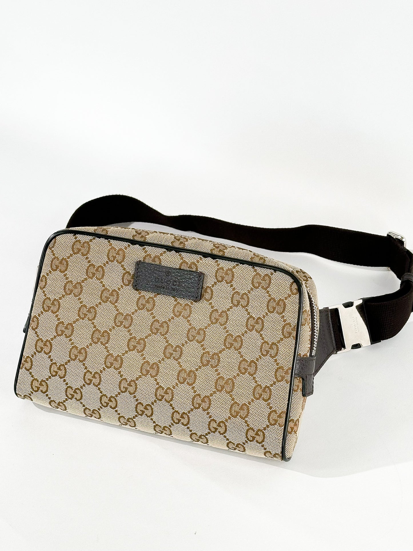 Gucci GG Guccissima Canvas Belt Bag