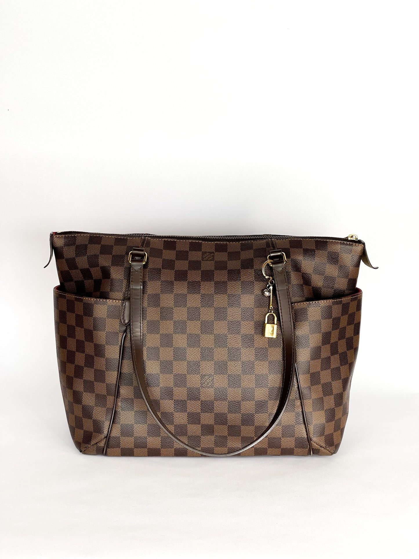 Louis Vuitton Damier Ebene Totally Mm Shoulder Bag