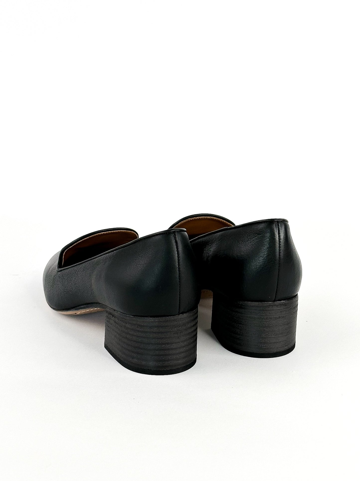 Chloe Uniform Black Loafers Size 36.5