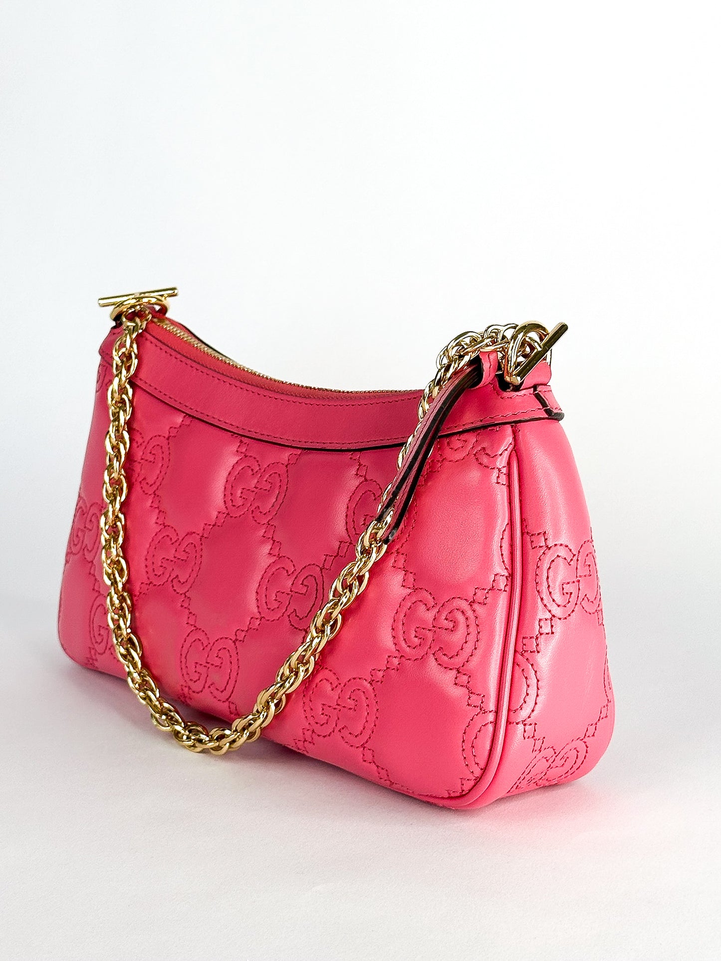 Gucci Chain Matelasse Leather Bag