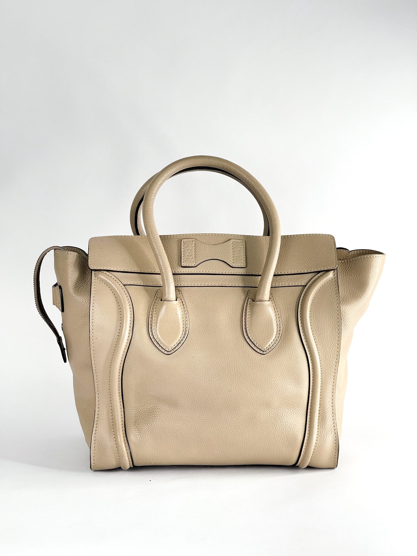 Celine Luggage Mini Shopper Handbag