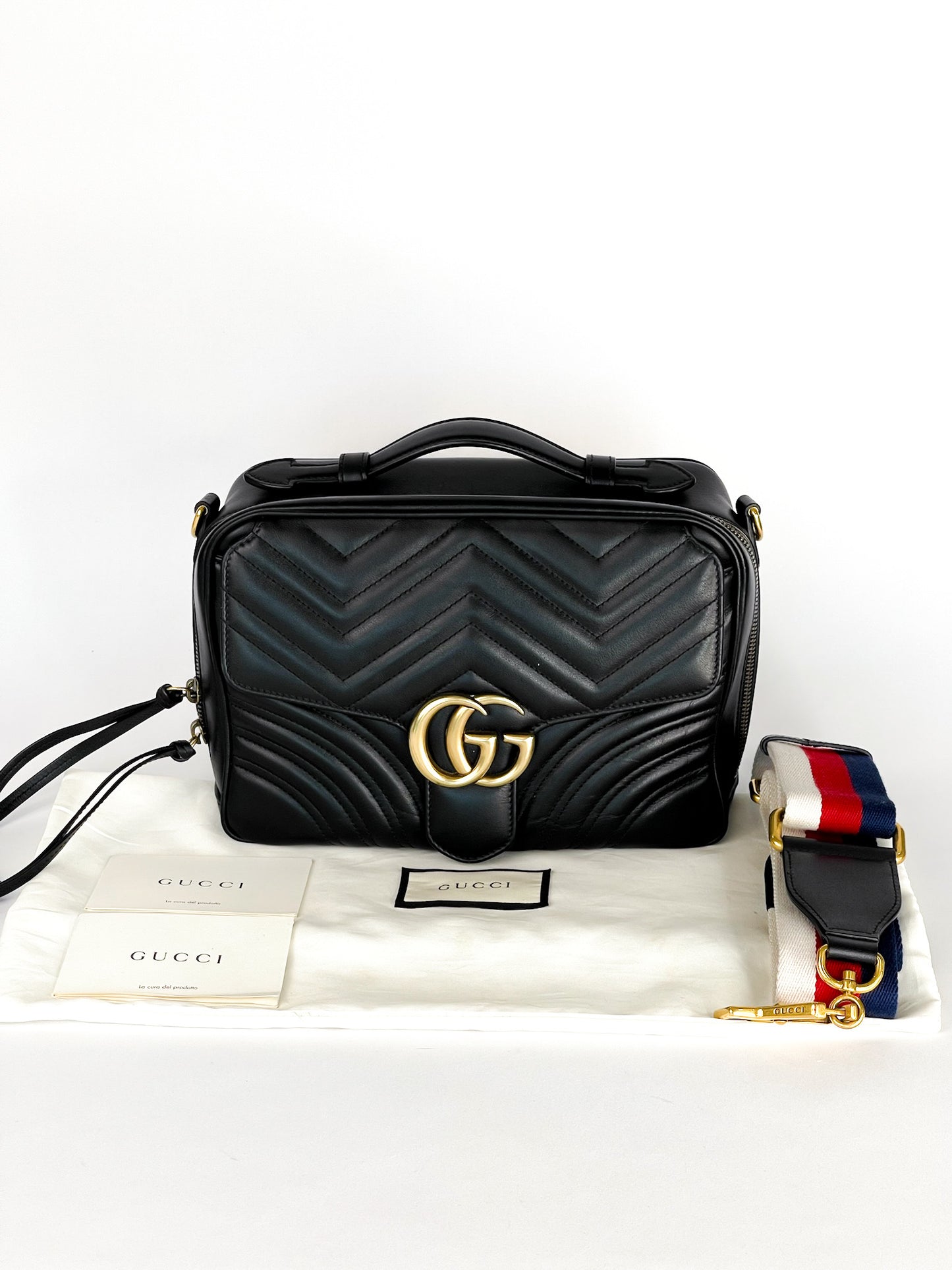 Gucci Marmont Top Handle Bag