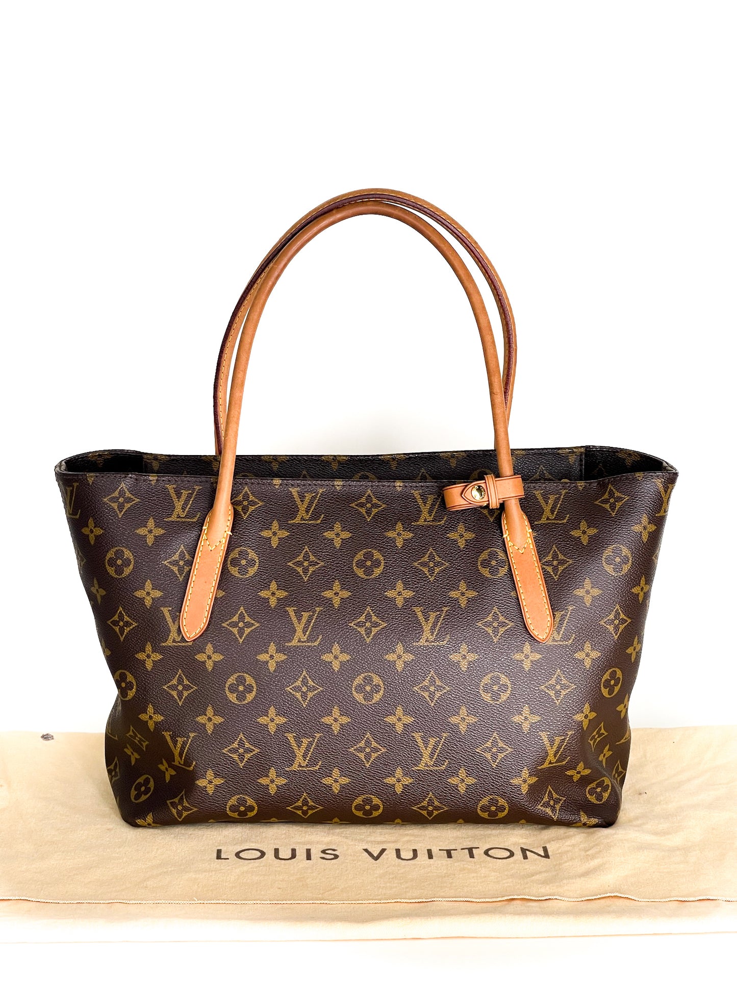 Louis Vuitton Raspail PM Monogram Canvas Shoulder Tote Bag