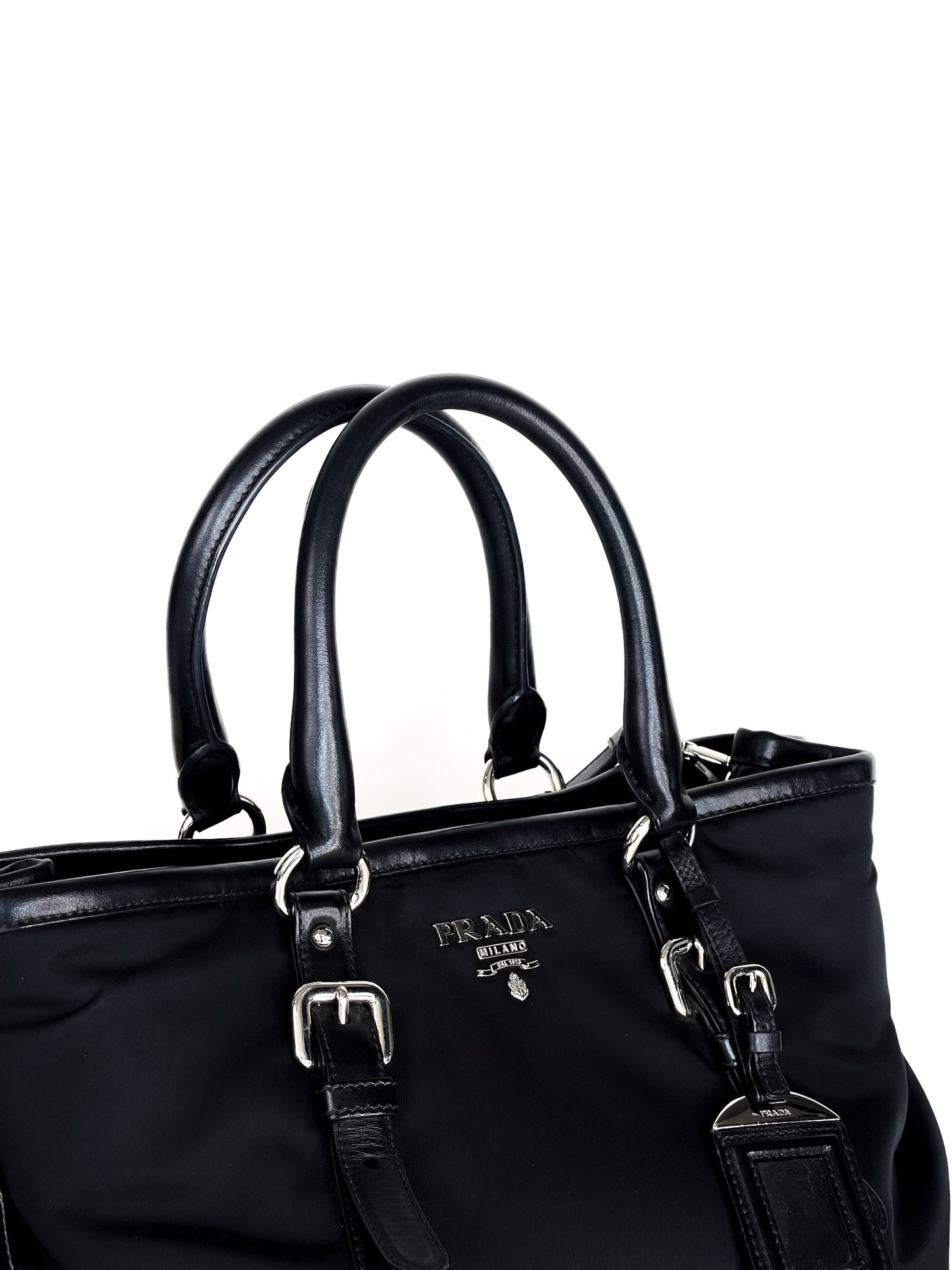 Prada Tessuto Nylon Two Way Bag