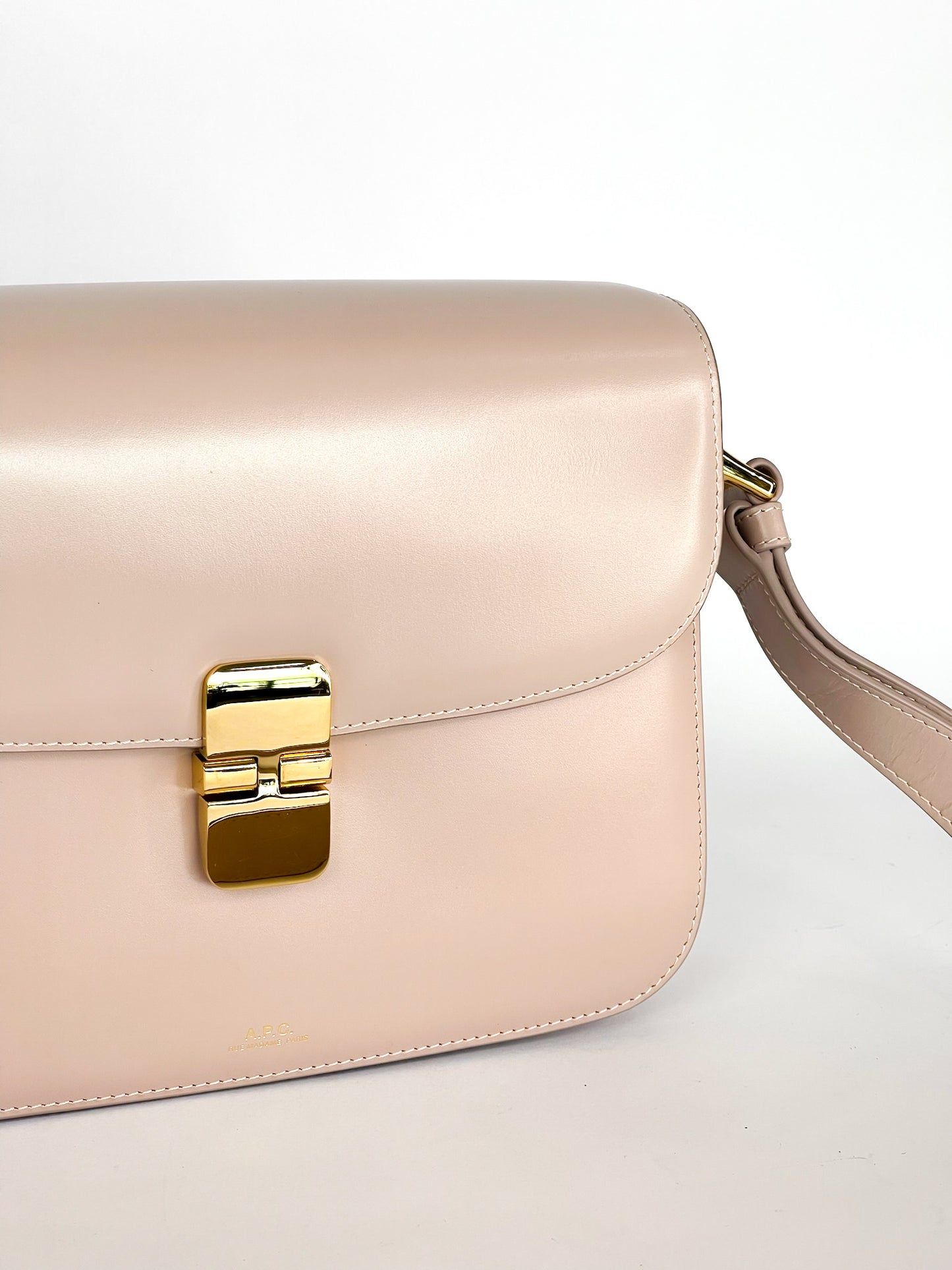 A.P.C. Grace Shoulder Bag Dusty Pink