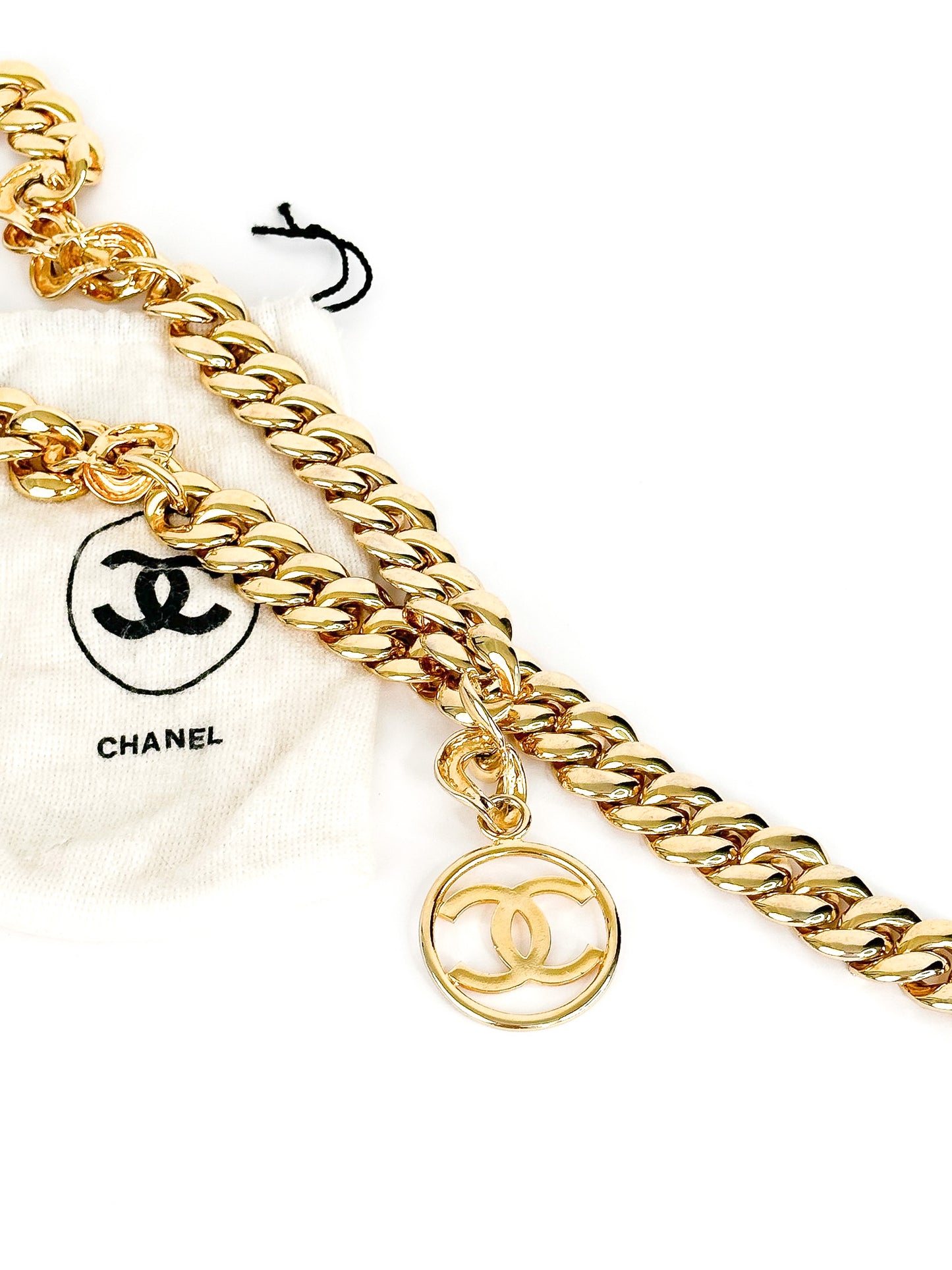 Chanel CC Vintage Belt