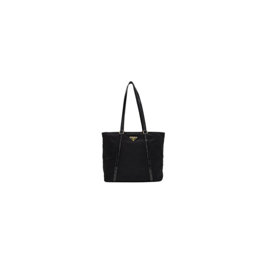 Prada Black Tessuto Nylon Spazzolato