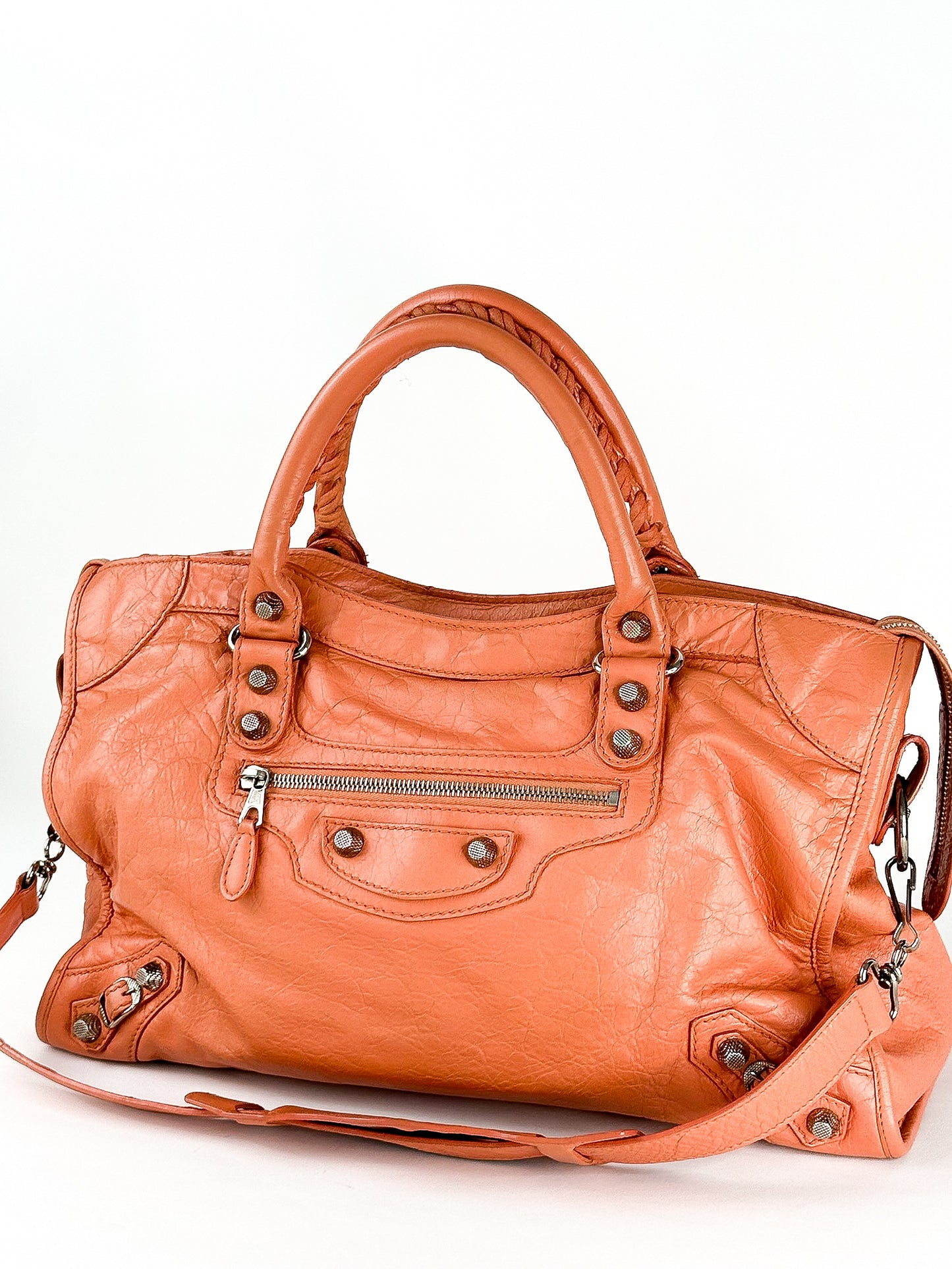 Balenciaga Classic City Bag (Orange)