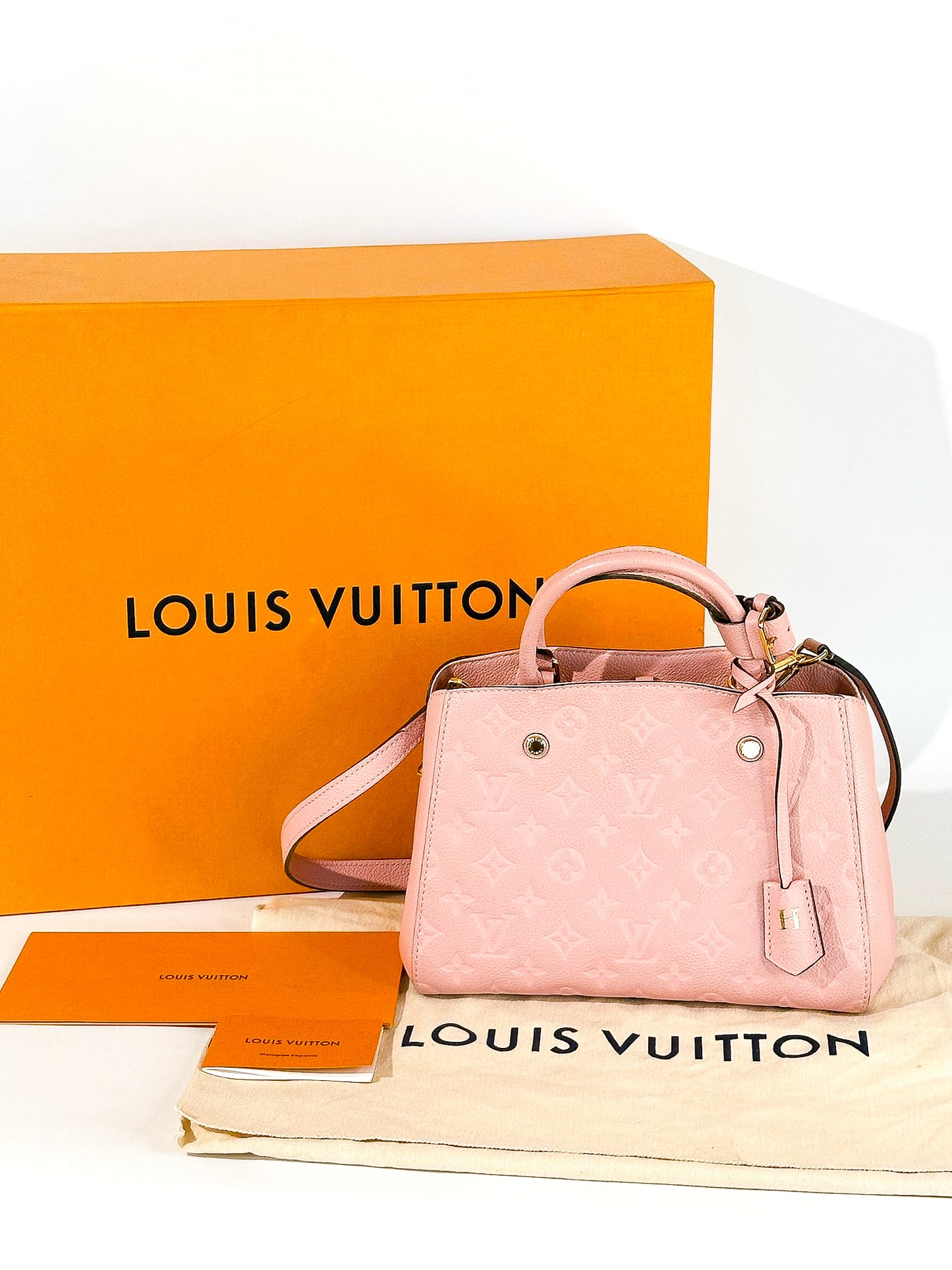 Louis Vuitton Monogram Empreinte
Montaigne BB Handbag