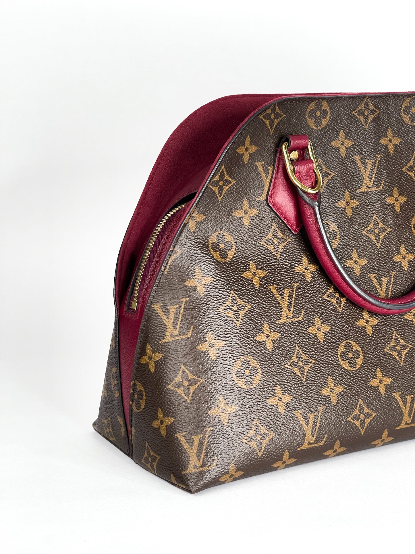 Louis Vuitton Burgundy Monogram Canvas Alma B'N'B Bag