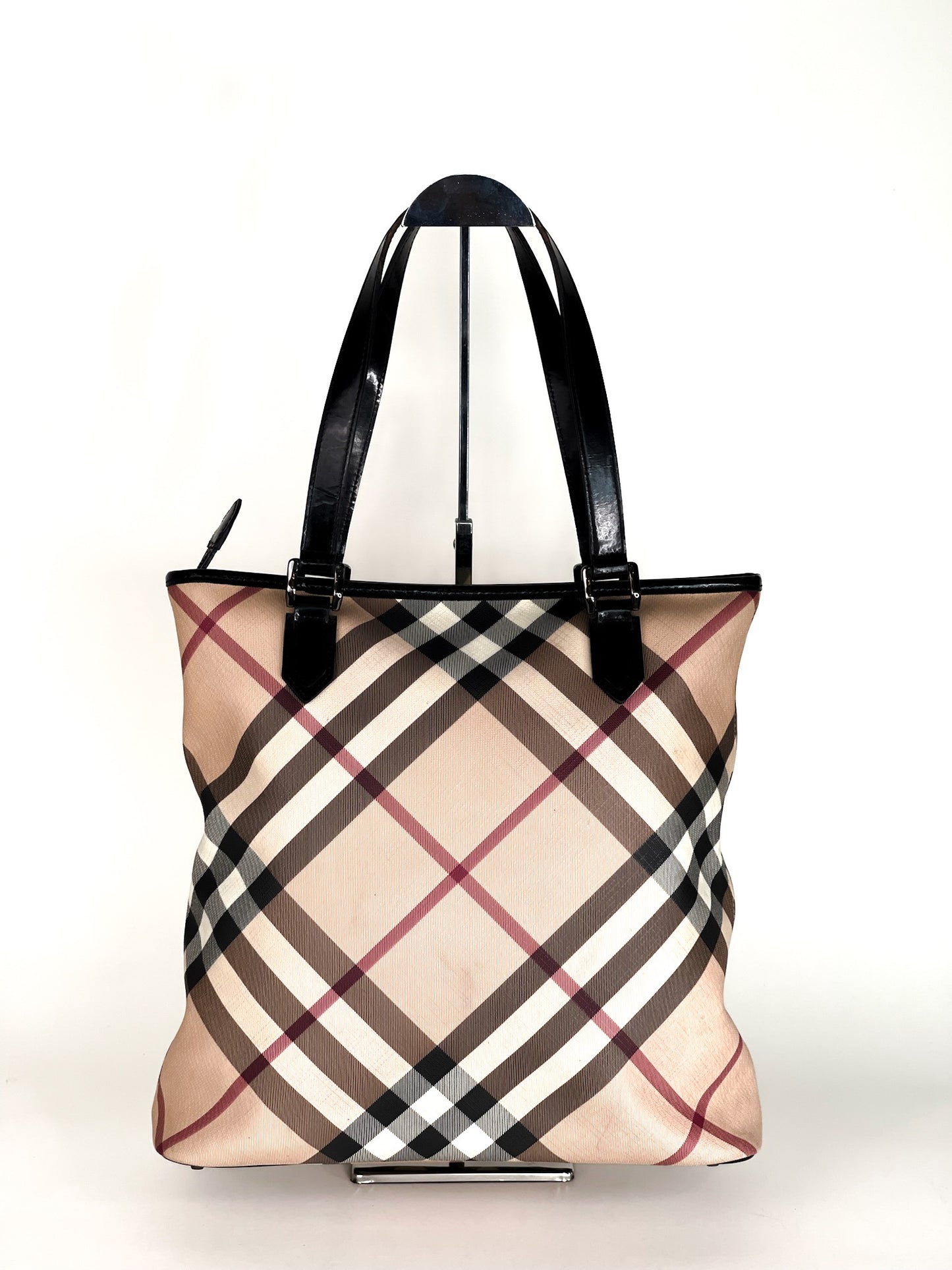 Burberry Nova Check Tote Bag