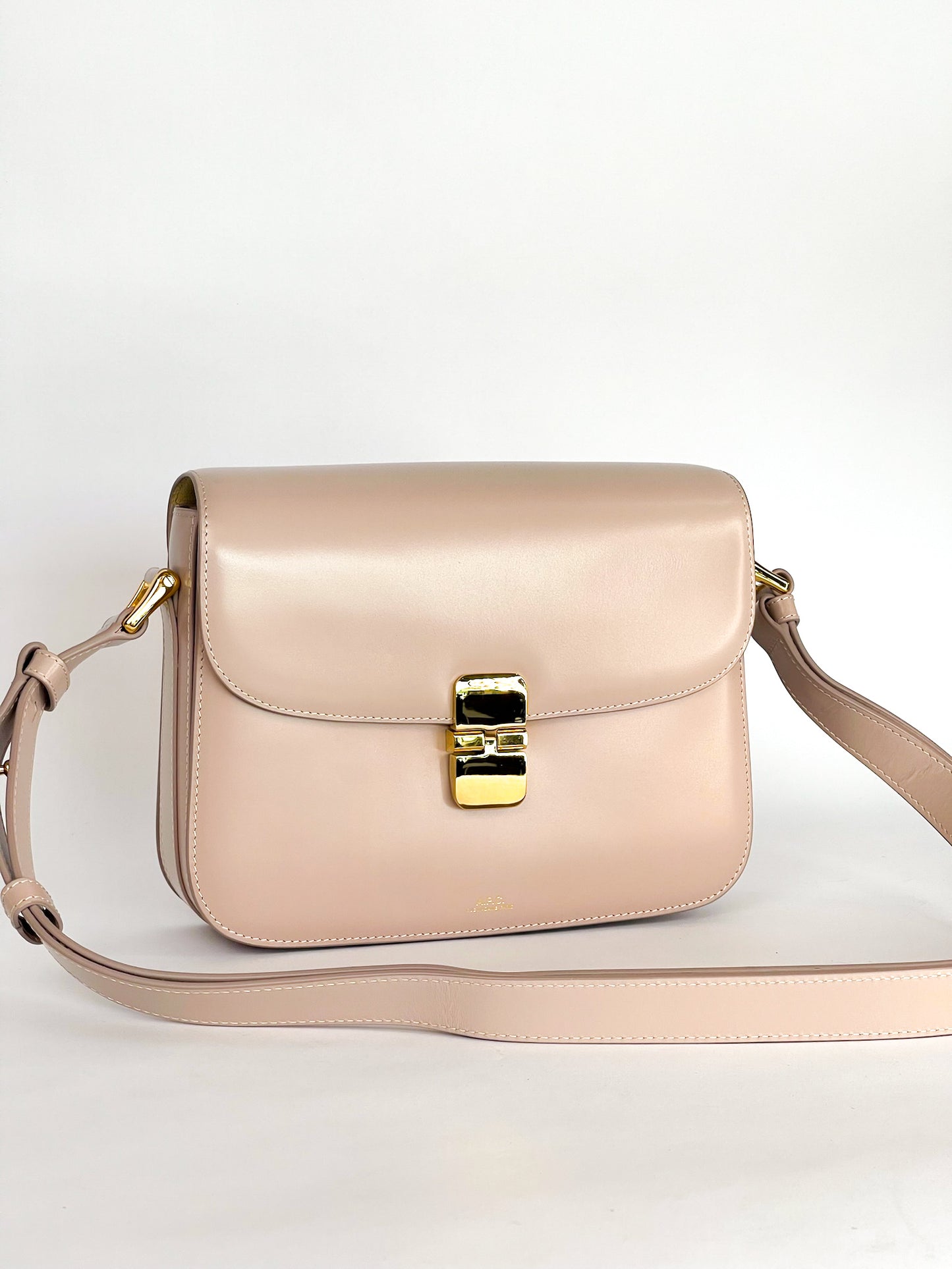 A.P.C. Grace Shoulder Bag Dusty Pink