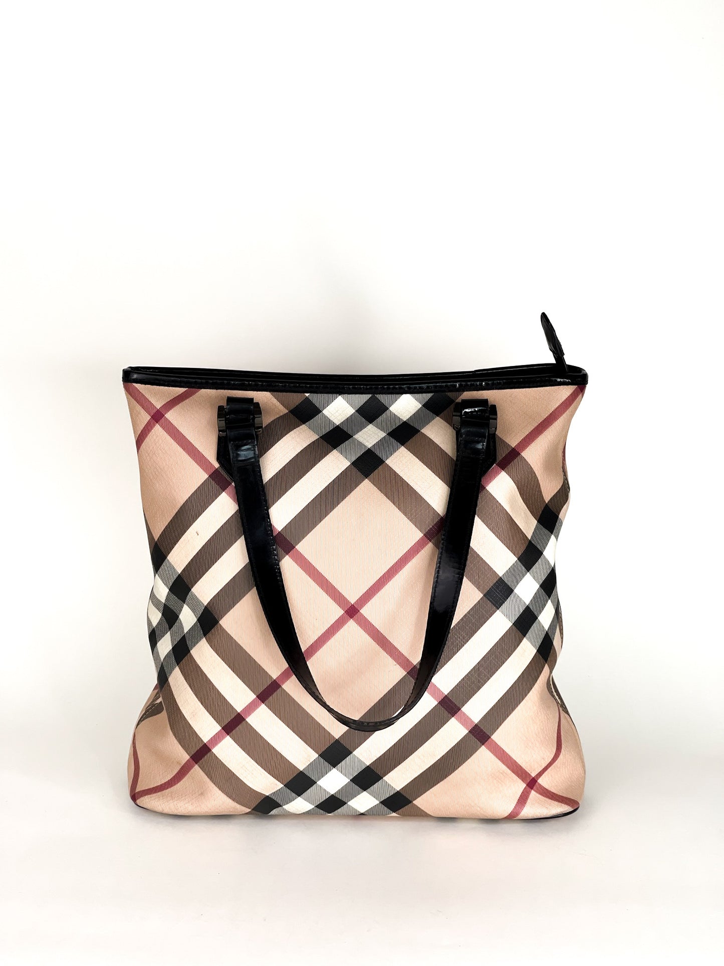 Burberry Nova Check Tote Bag