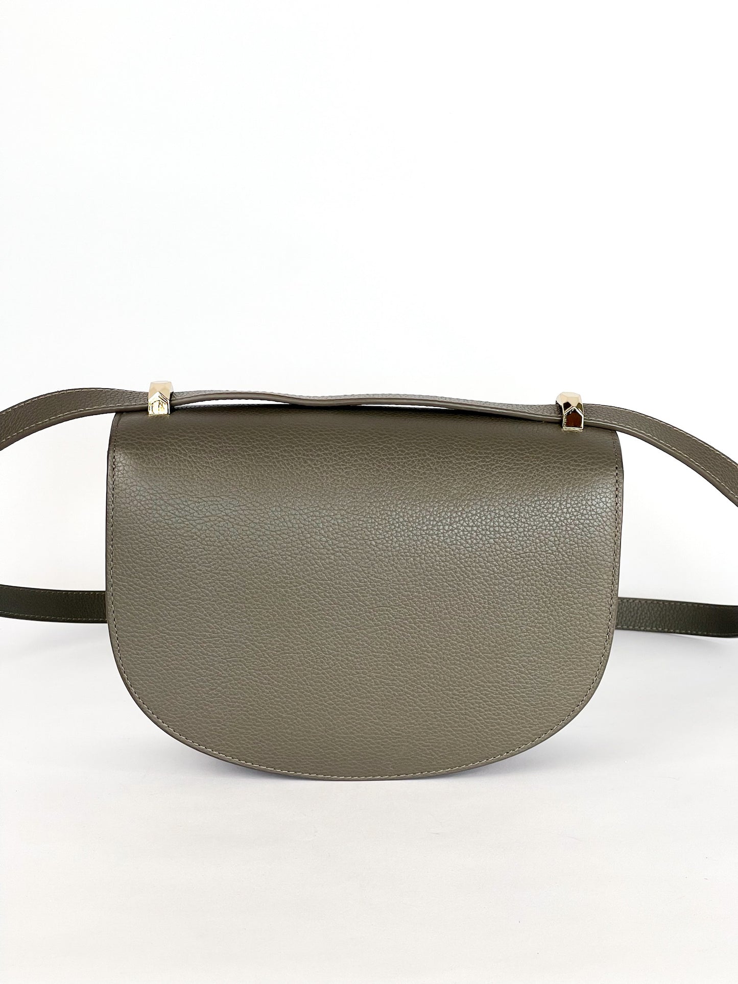 A.P.C Geneve Flap Shoulder Bag Grey