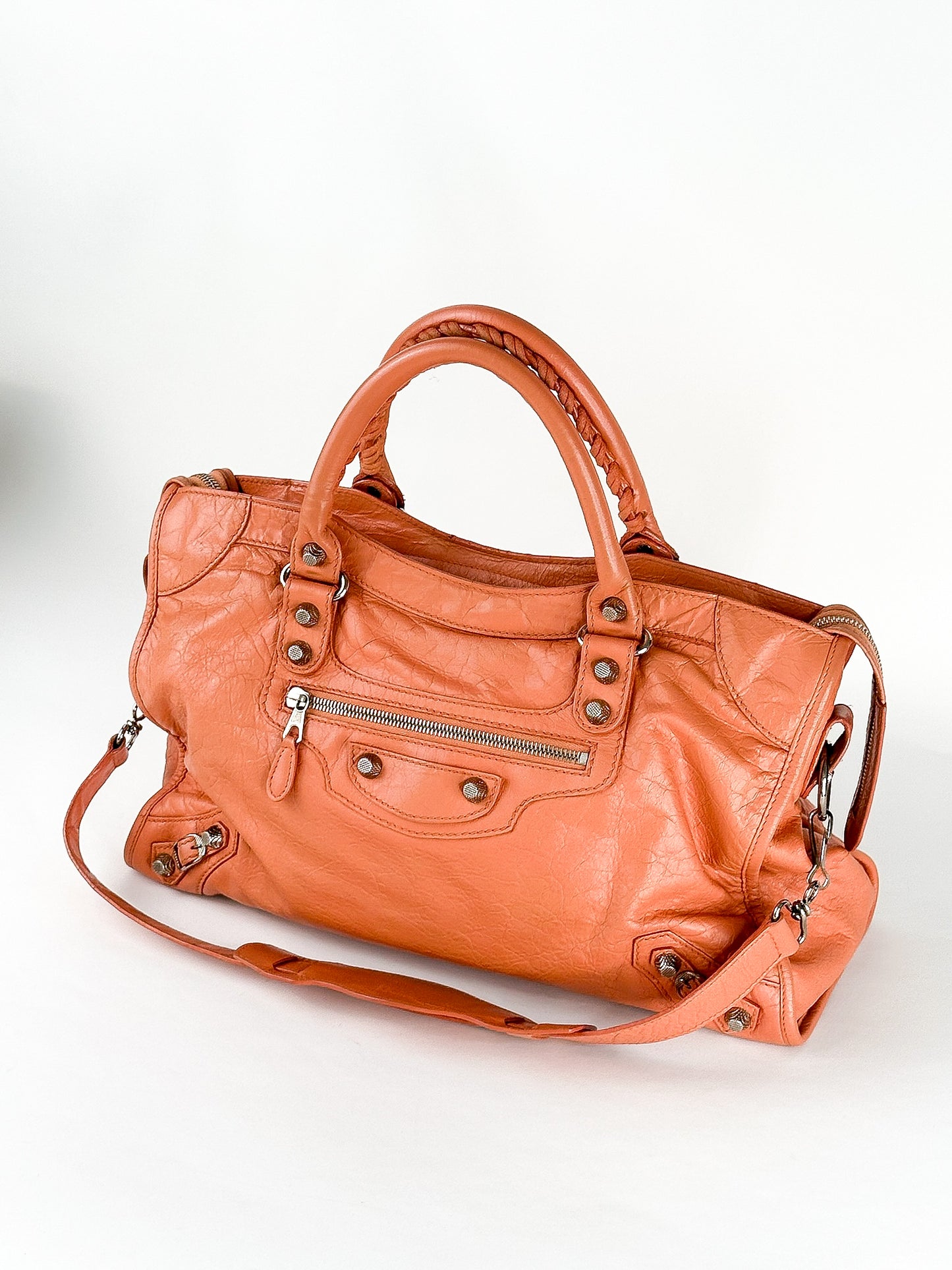 Balenciaga Classic City Bag (Orange)