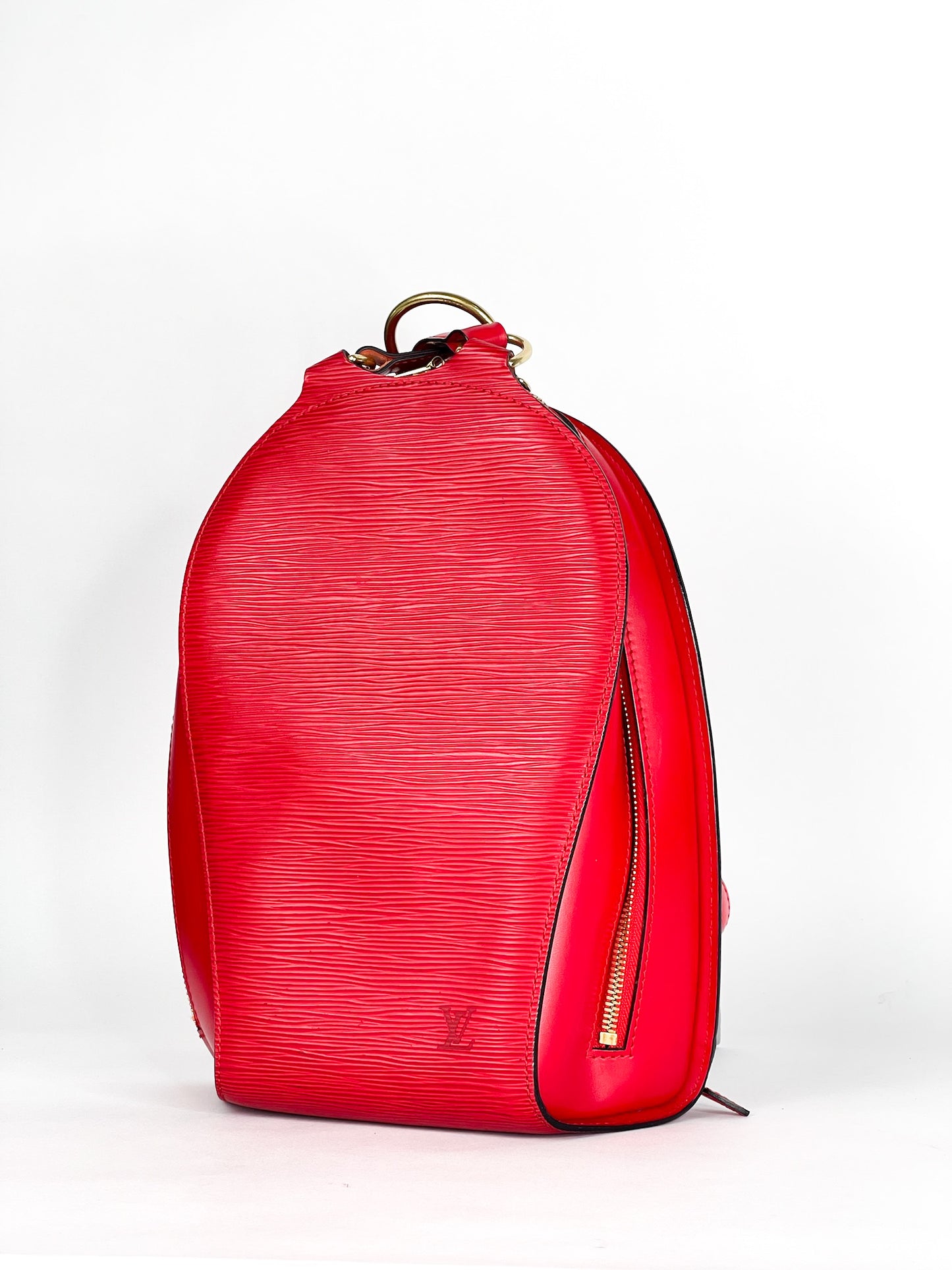 Louis Vuitton Epi Mabillon Backpack Red