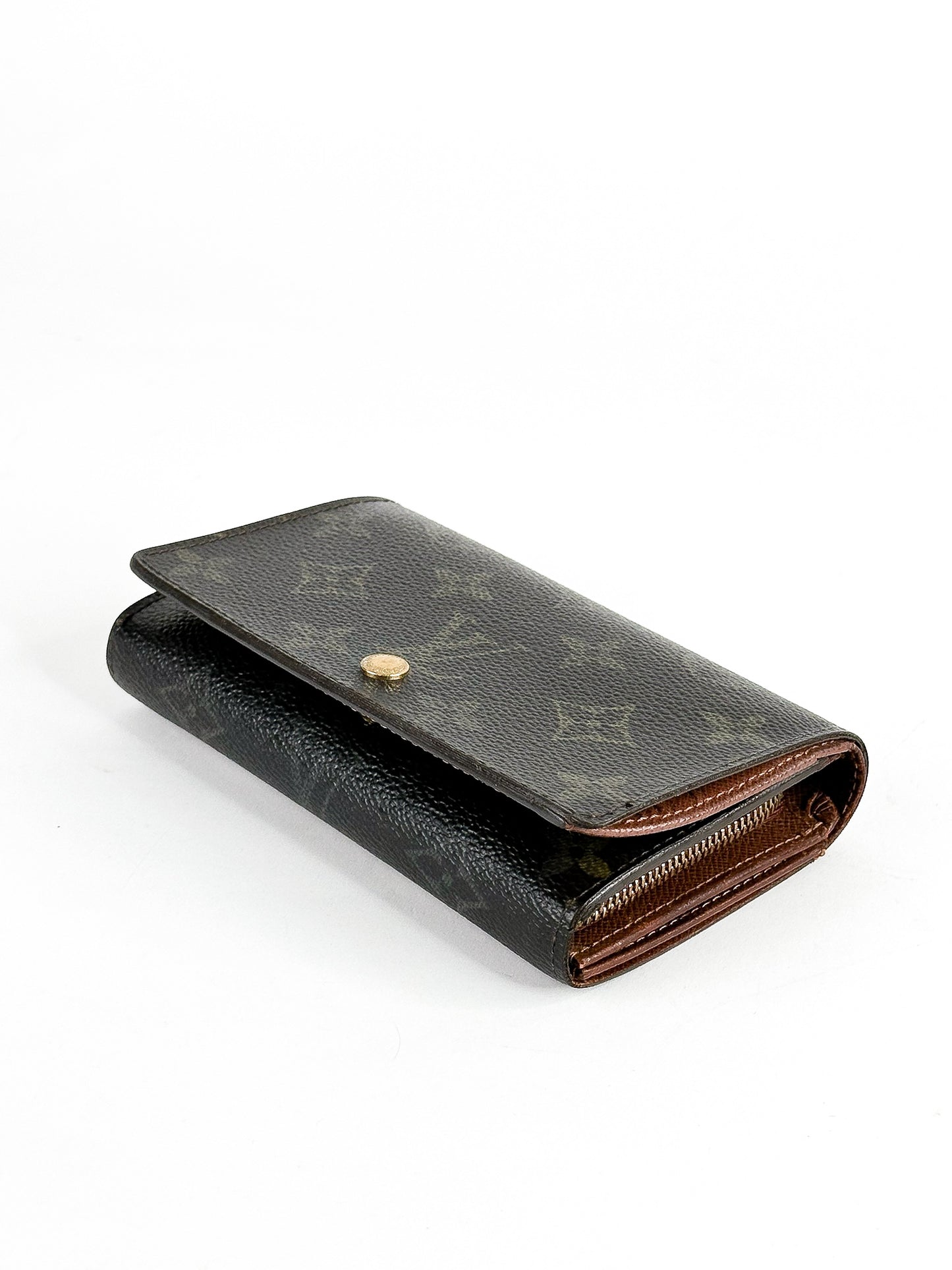 Louis Vuitton Monogram Porte Monnaie Tresor Wallet