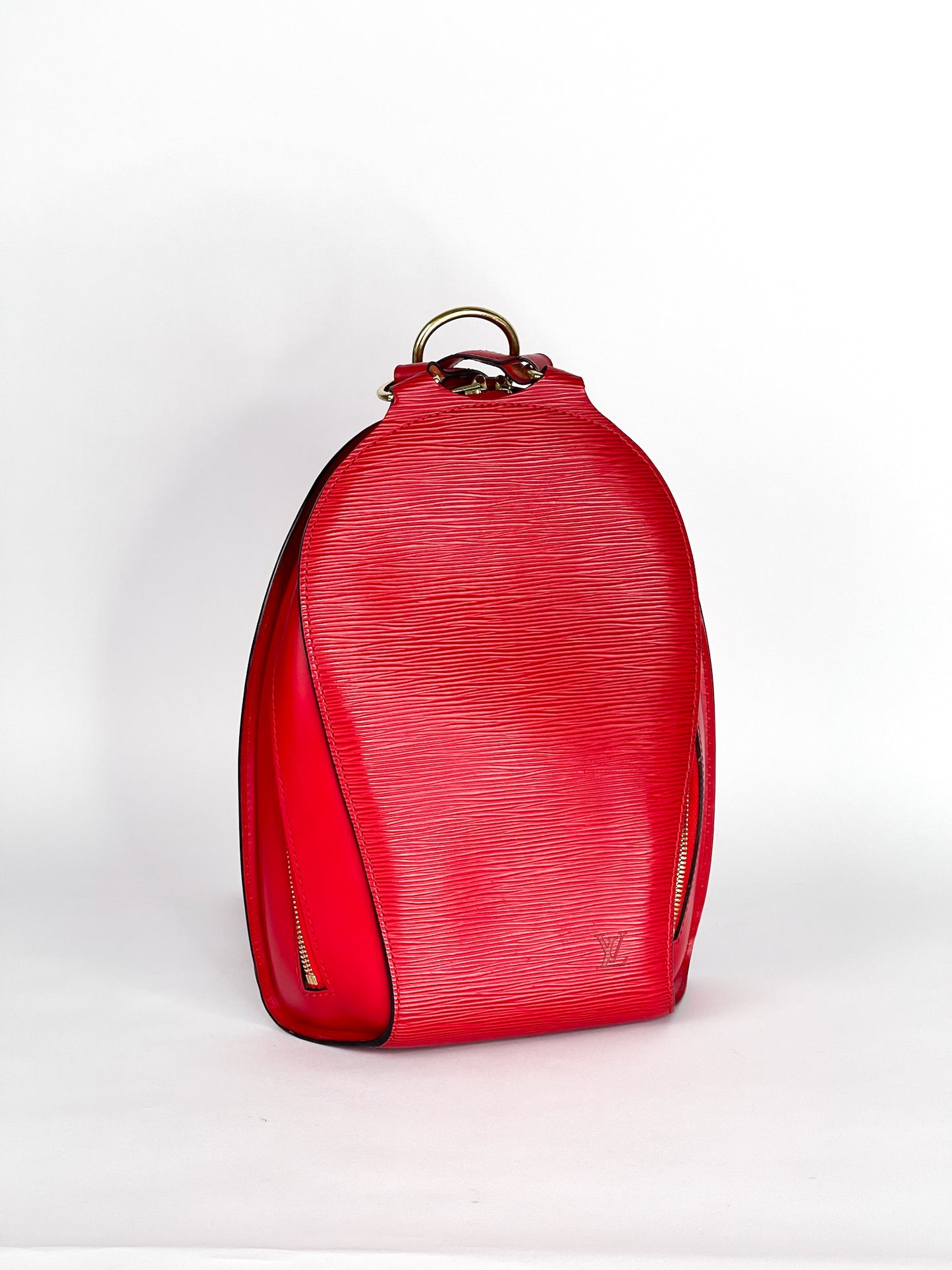 Louis Vuitton Epi Mabillon Backpack Red