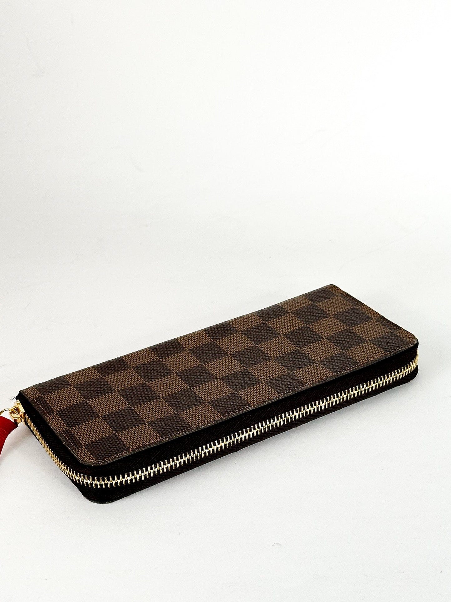 Louis Vuitton Clemence Damier Ebene Wallet