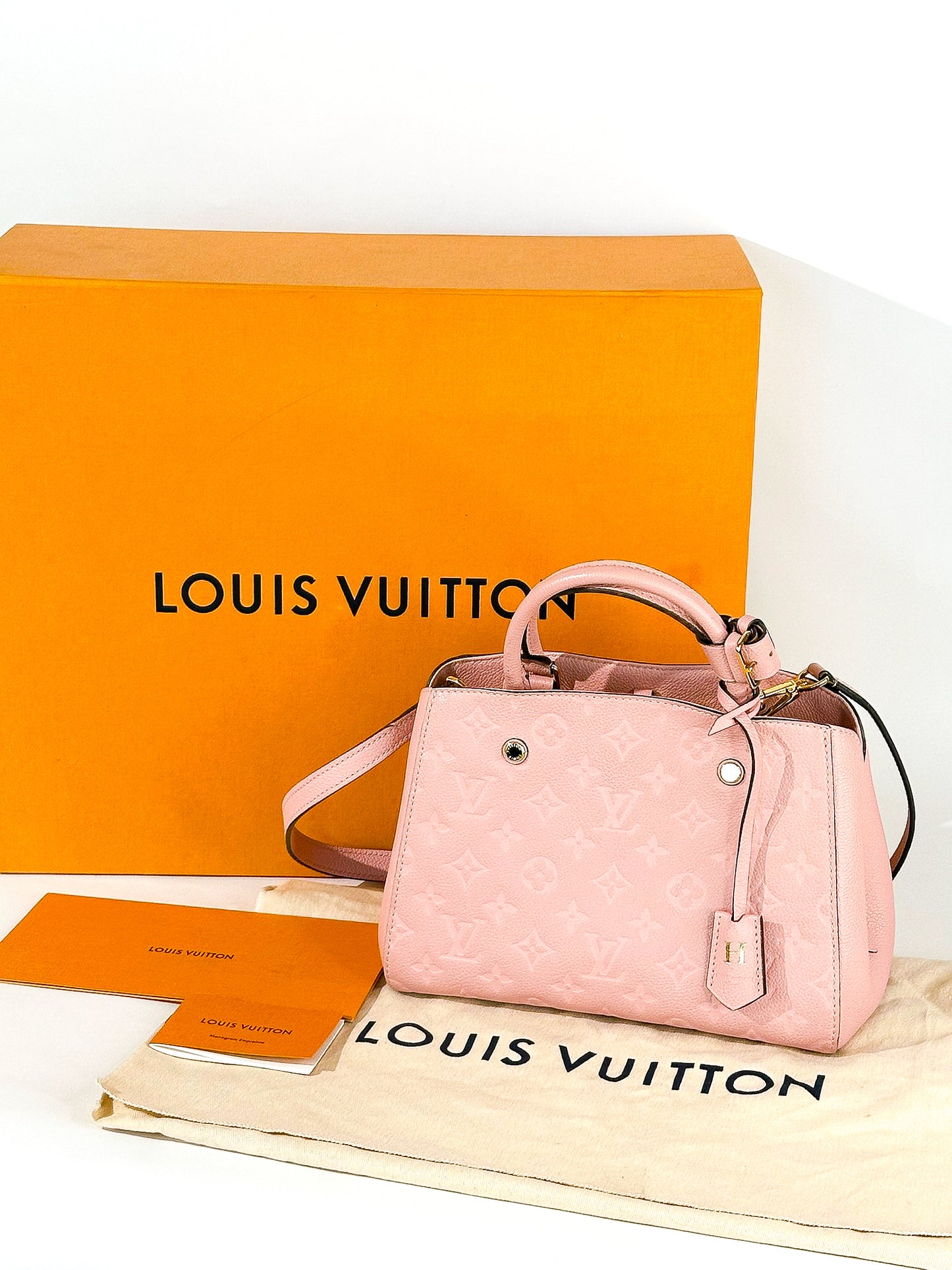 Louis Vuitton Monogram Empreinte
Montaigne BB Handbag