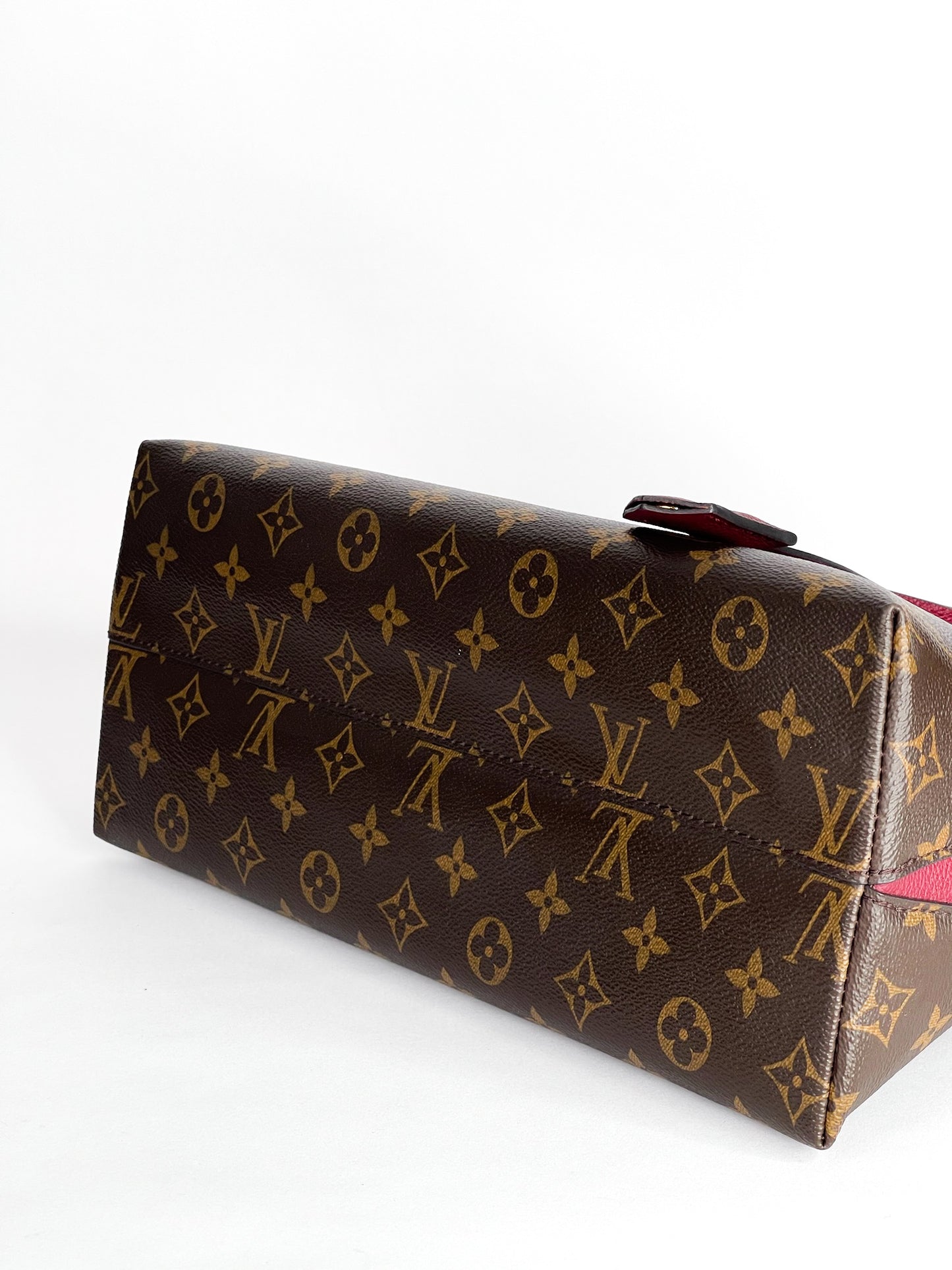 Louis Vuitton Burgundy Monogram Canvas Alma B'N'B Bag