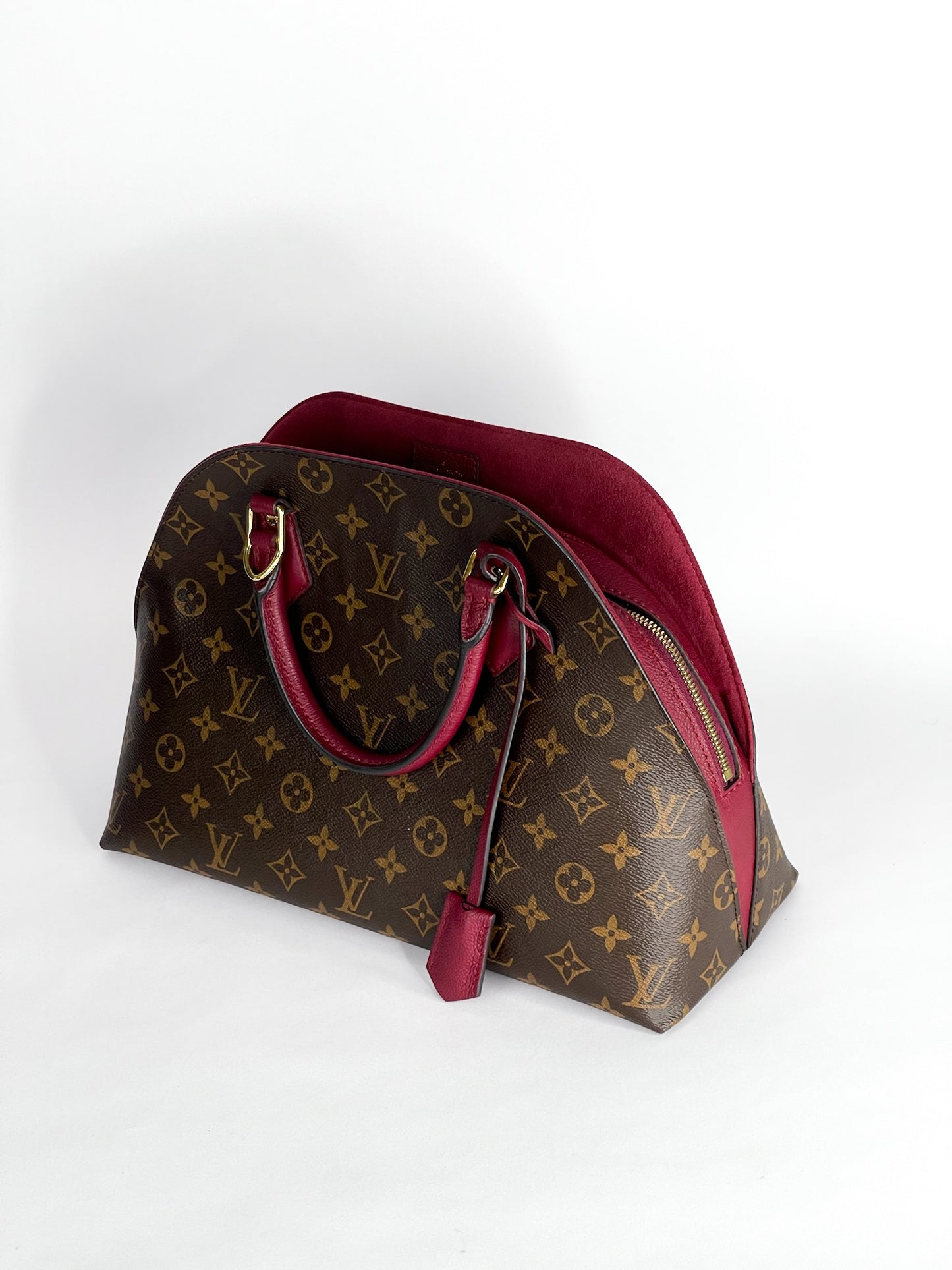 Louis Vuitton Burgundy Monogram Canvas Alma B'N'B Bag