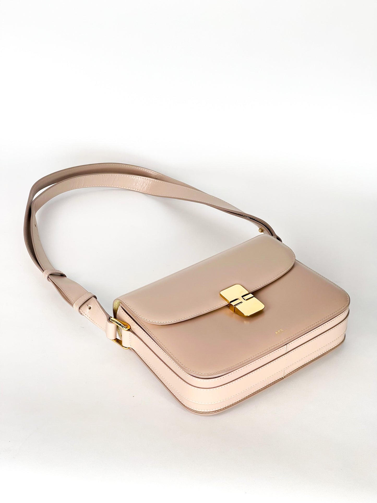 A.P.C. Grace Shoulder Bag Dusty Pink