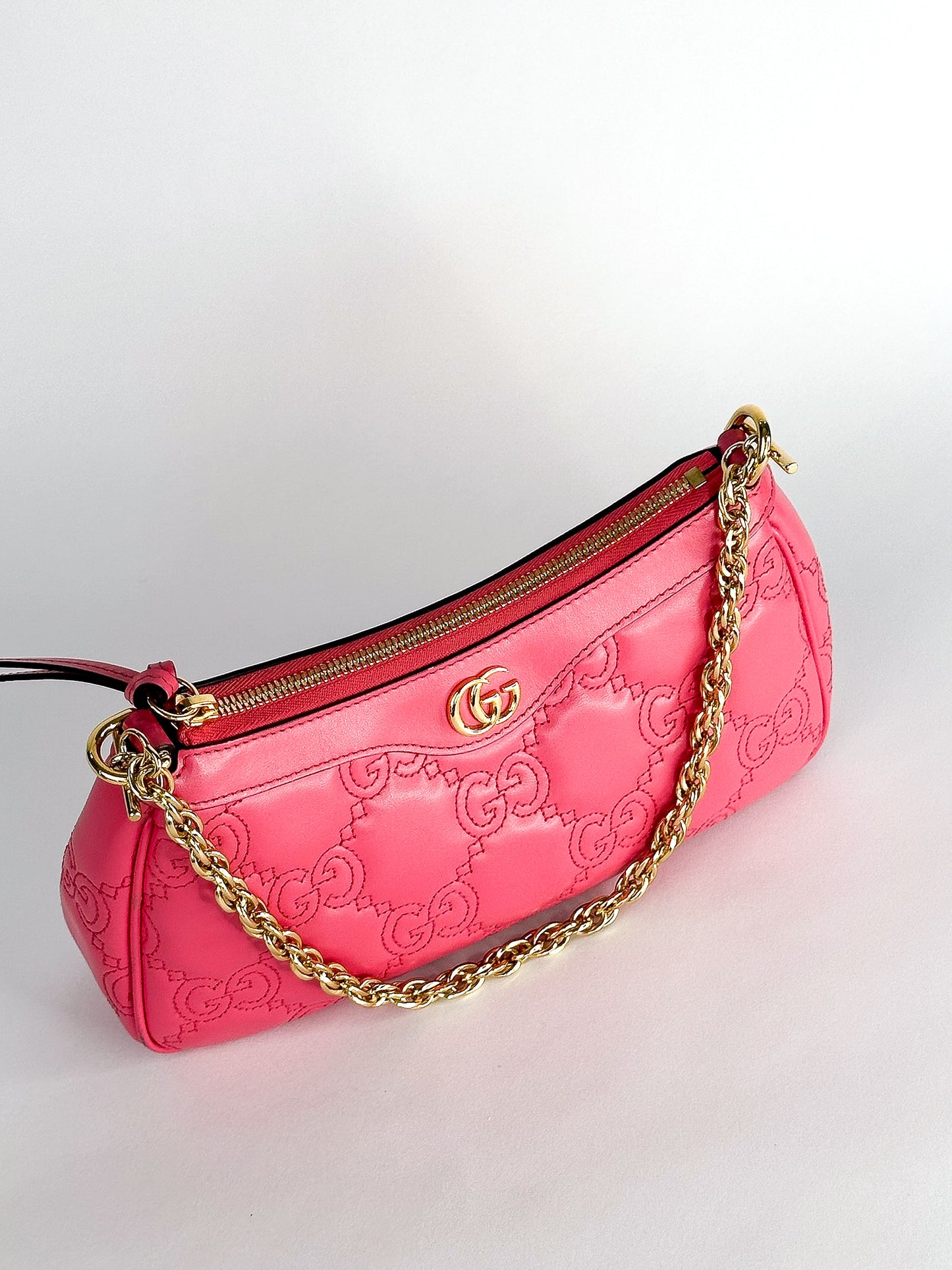 Gucci Chain Matelasse Leather Bag